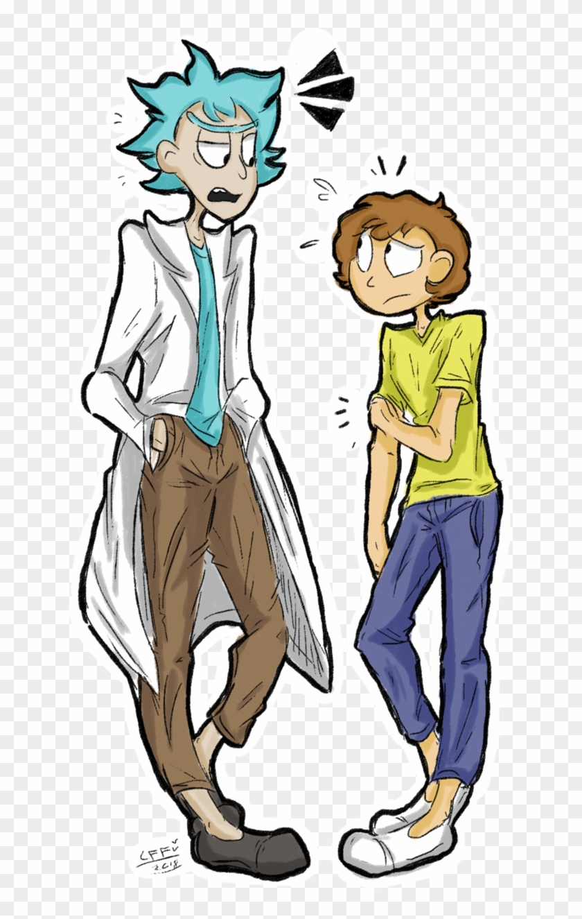 Morty Smith And Rick Sanchez Fanart Wallpapers