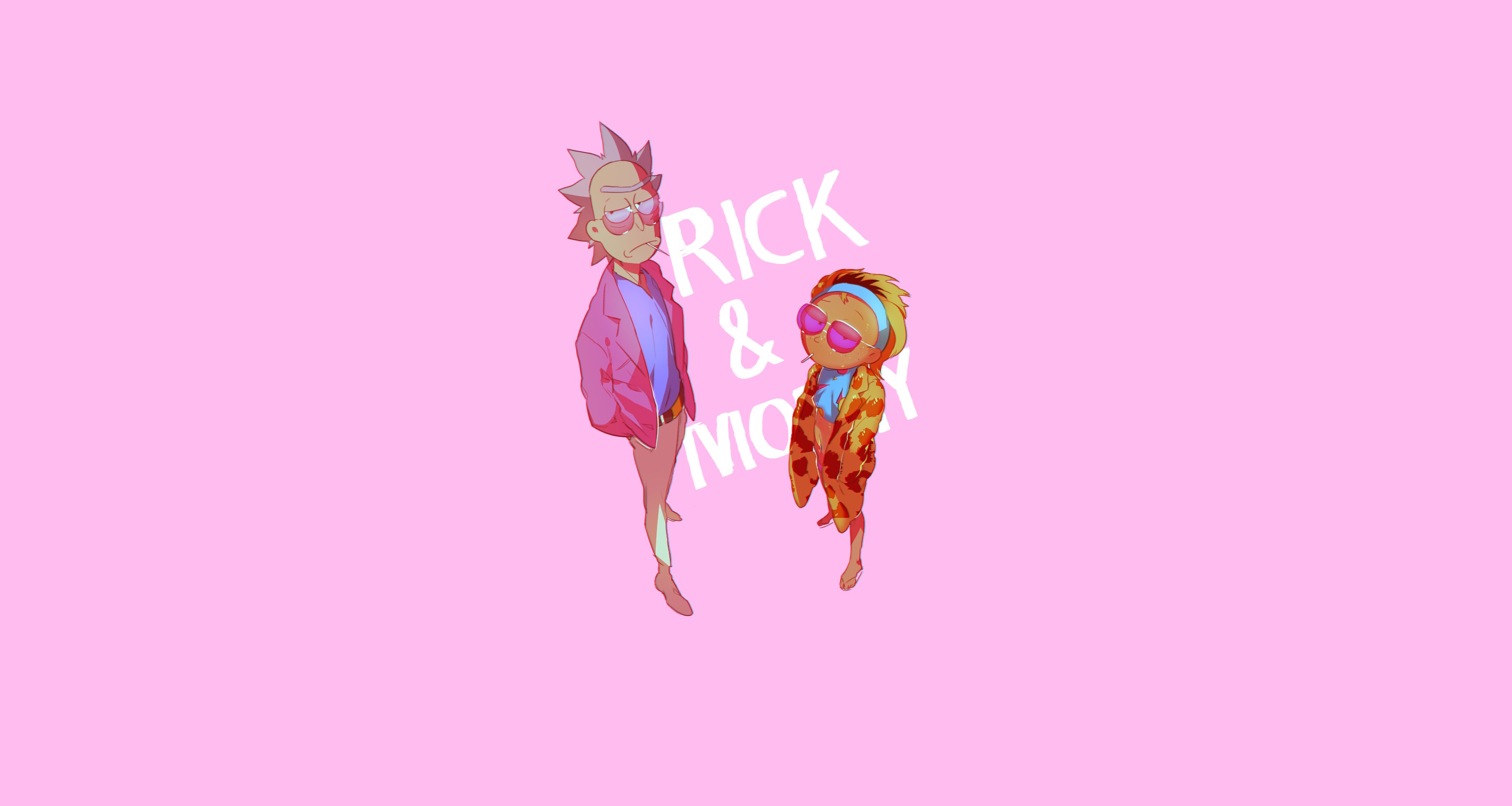 Morty Smith Rick Sanchez 4K Art Wallpapers