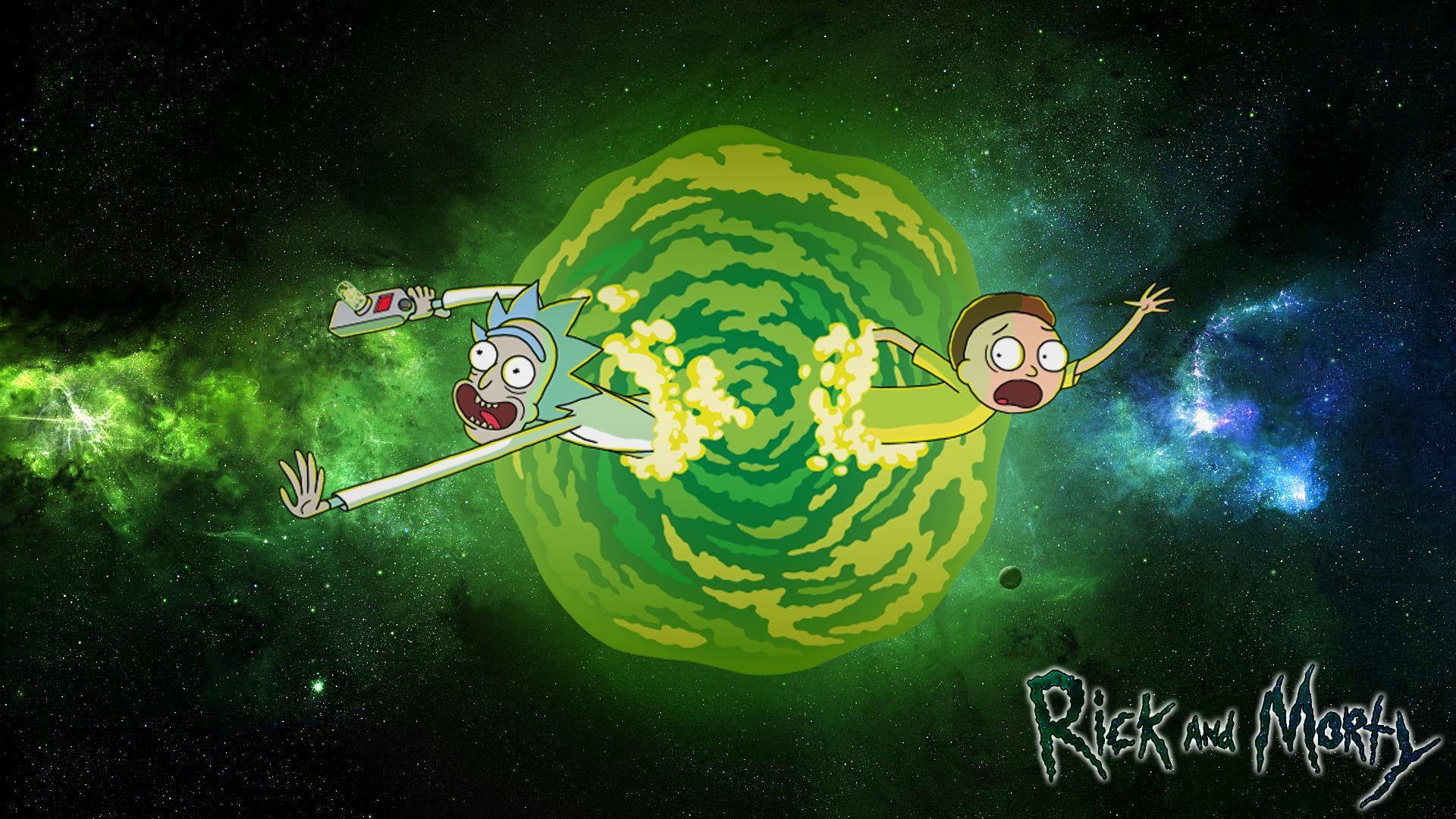 Morty Smith Rick Sanchez 4K Art Wallpapers