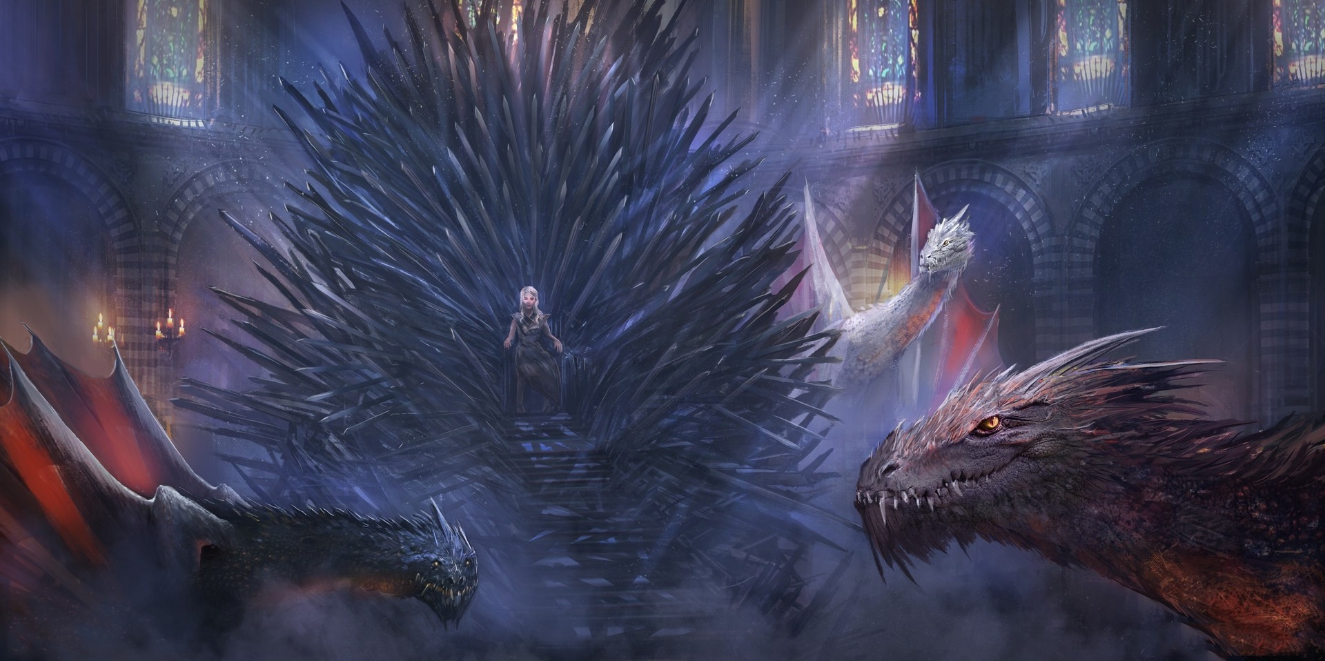 Mother Of Dragons Game Of Thrones 8 Artwork Wallpapers