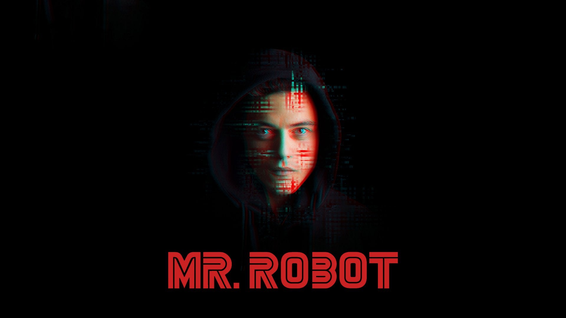 Mr. Robot And Elliot Glitch Art Wallpapers