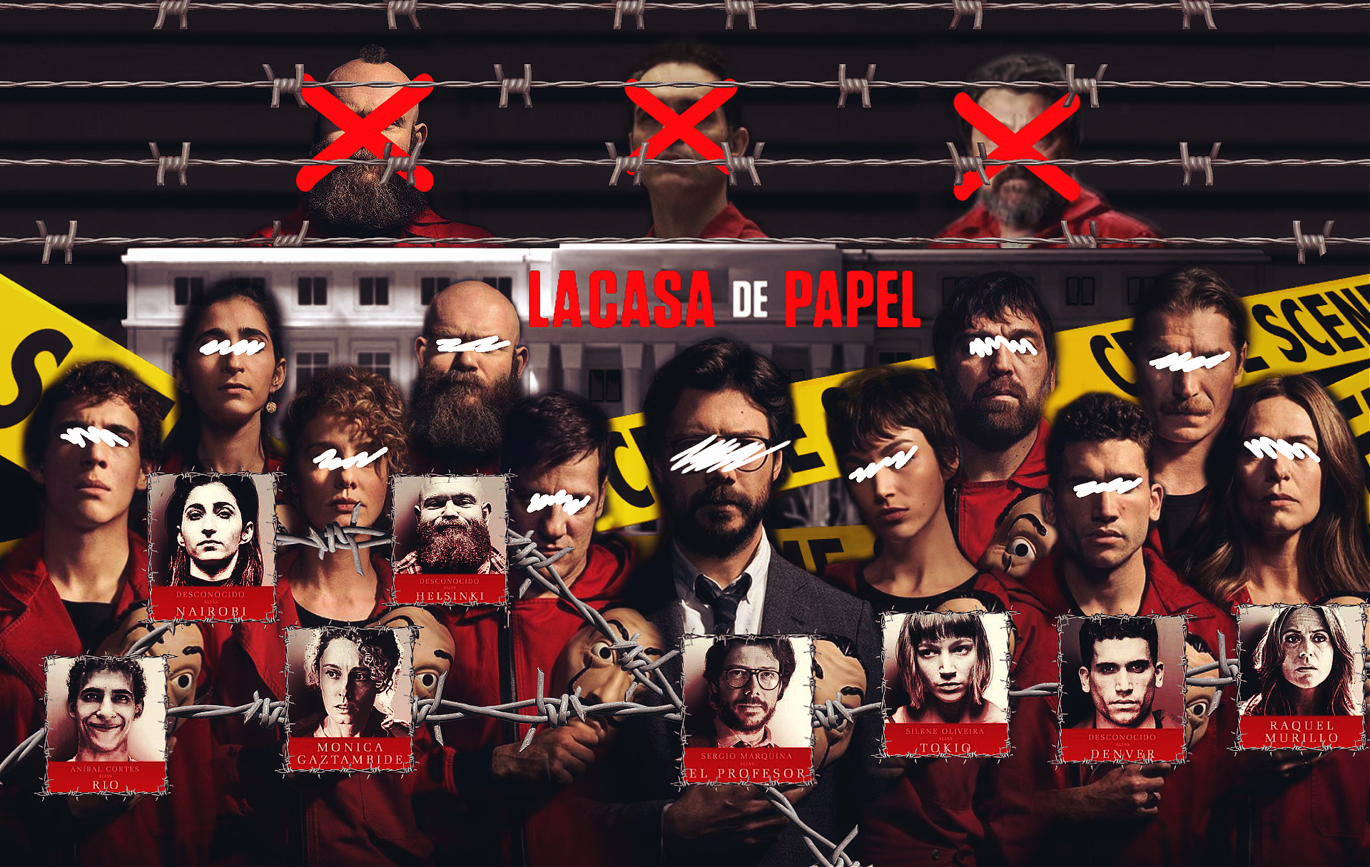 Nairobi  La Casa De Papel Wallpapers