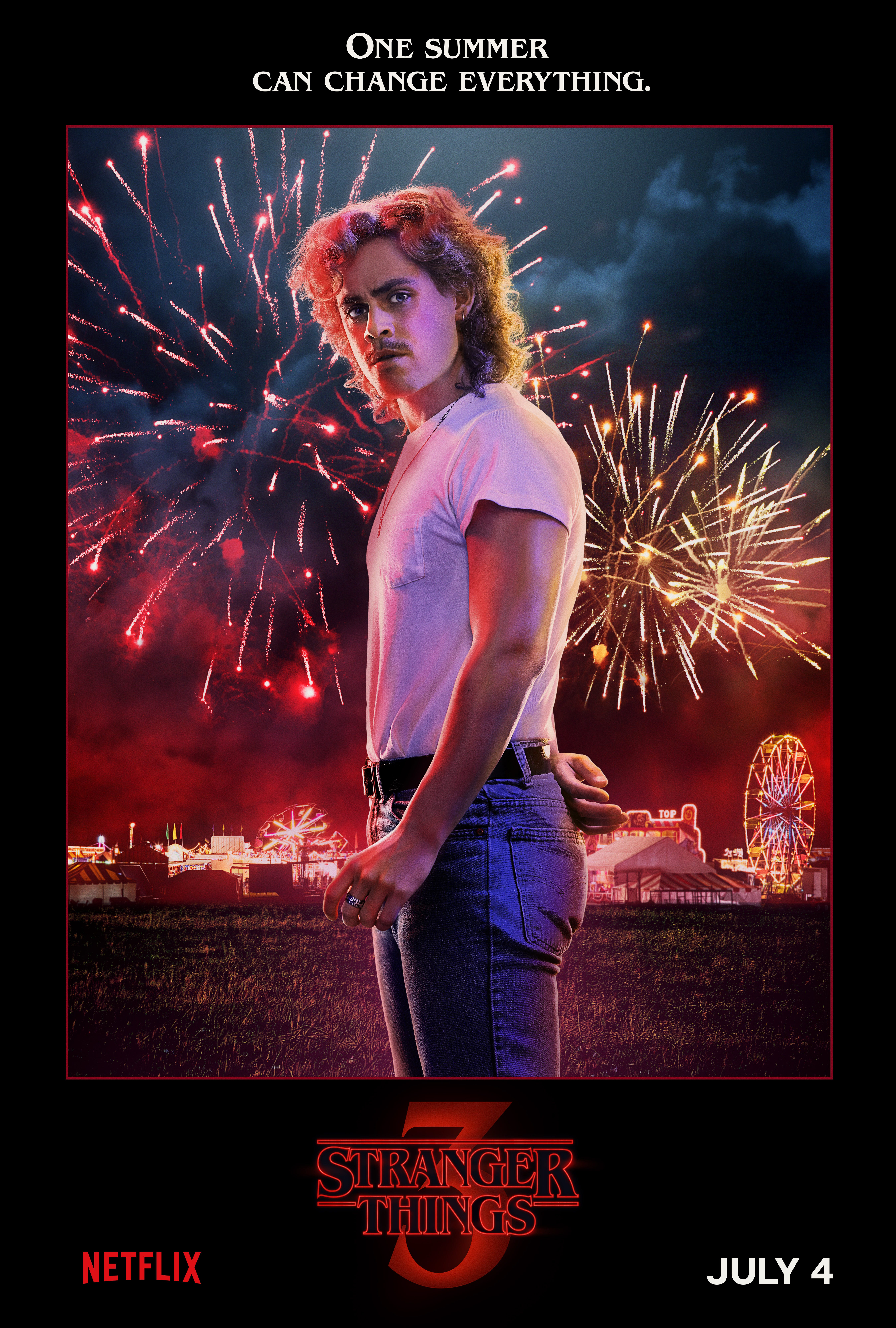 Natalia Dyer Stranger Things Fireworks Poster Wallpapers
