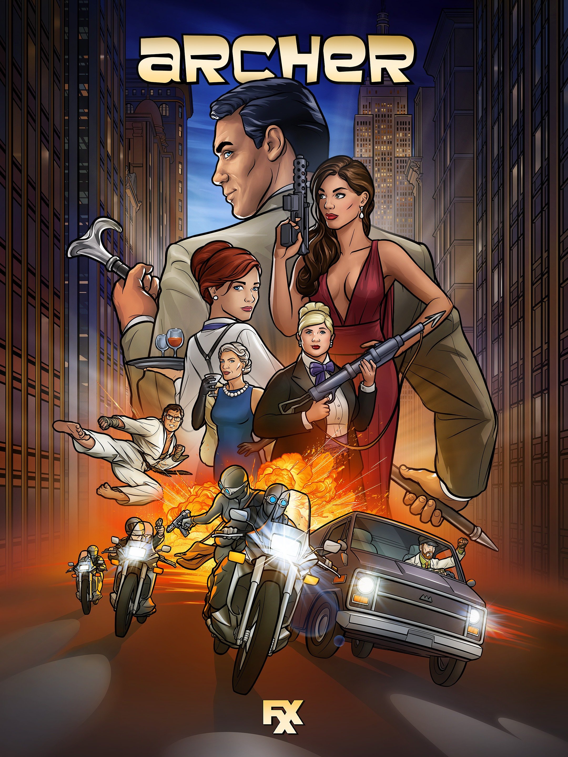 Netflix Archer Season 12 Wallpapers