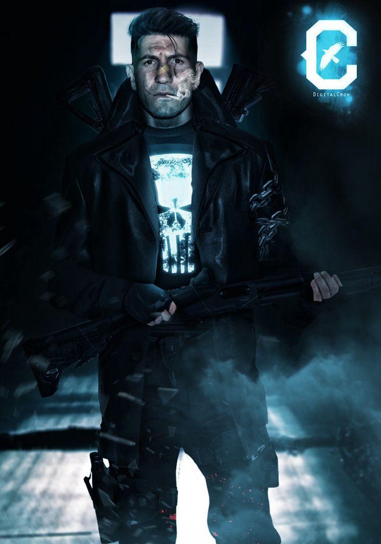 Netflix The Punisher Jon Bernthal Art Wallpapers