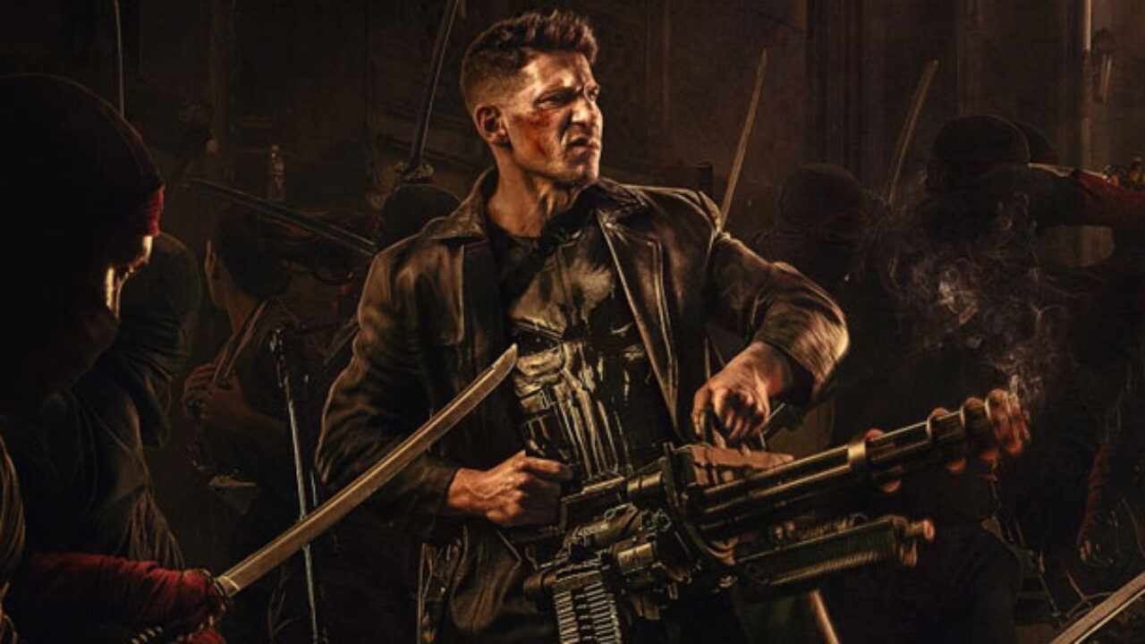 Netflix The Punisher Jon Bernthal Art Wallpapers