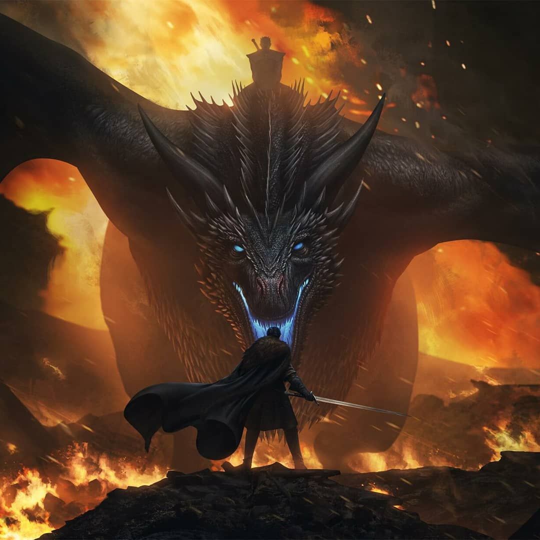 Night King And Dragon Wallpapers