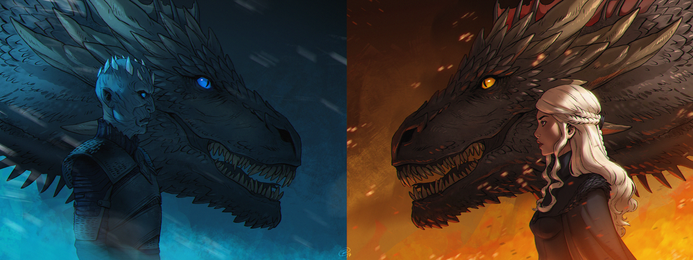 Night King And Viserion Wallpapers