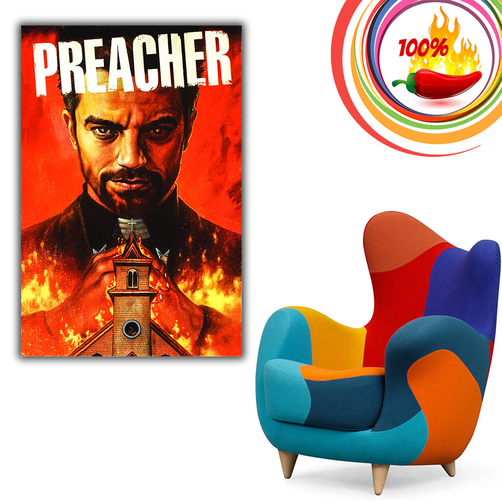Preacher Tv Show Poster Wallpapers