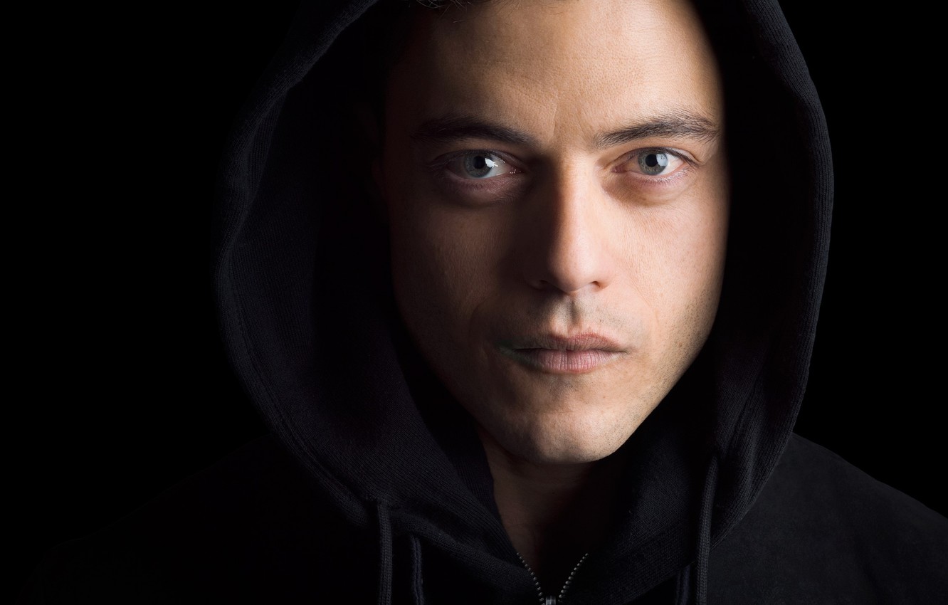 Rami Malek Of Mr. Robot Face Art Wallpapers