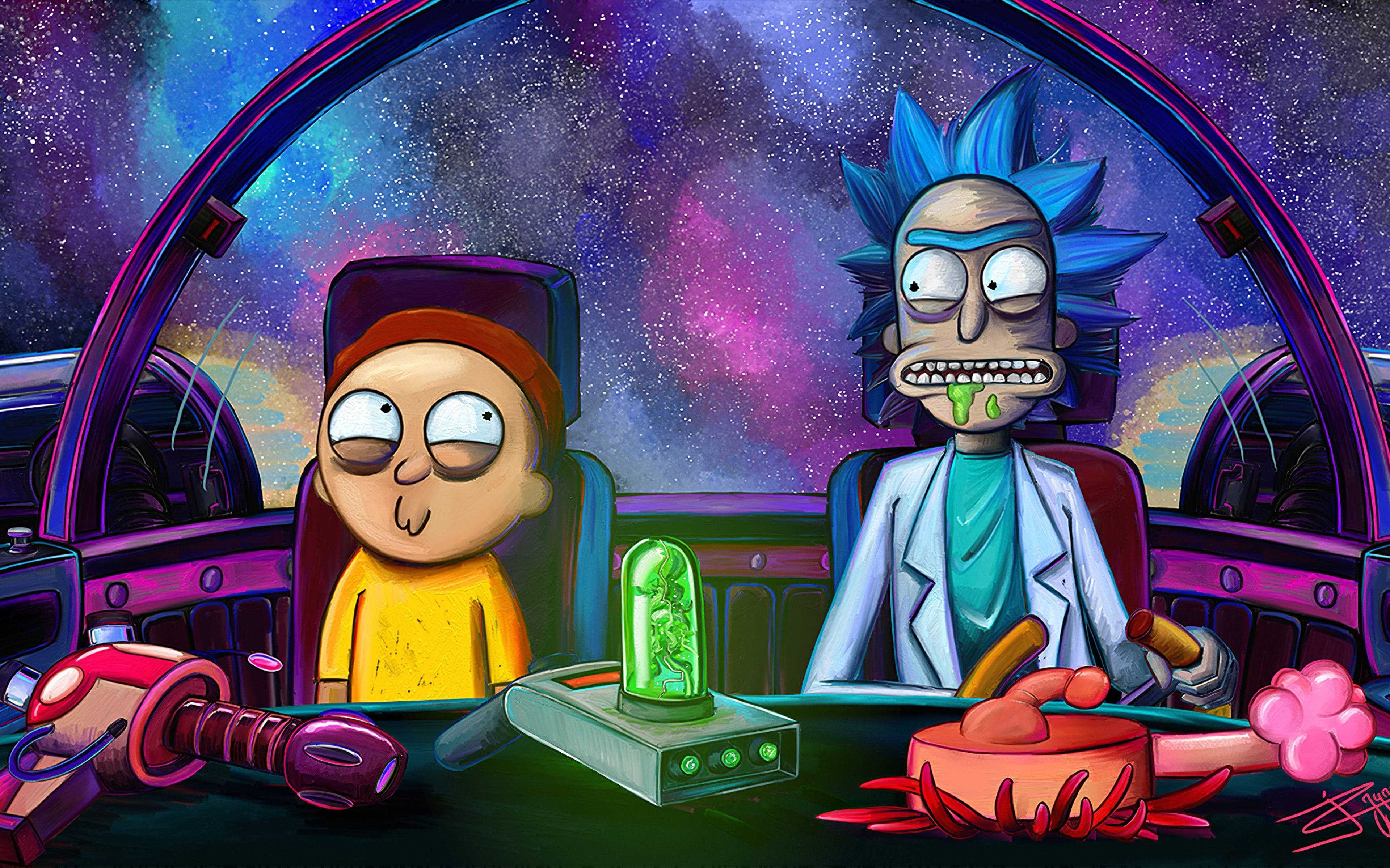 Rick And Morty 4K Wallpapers