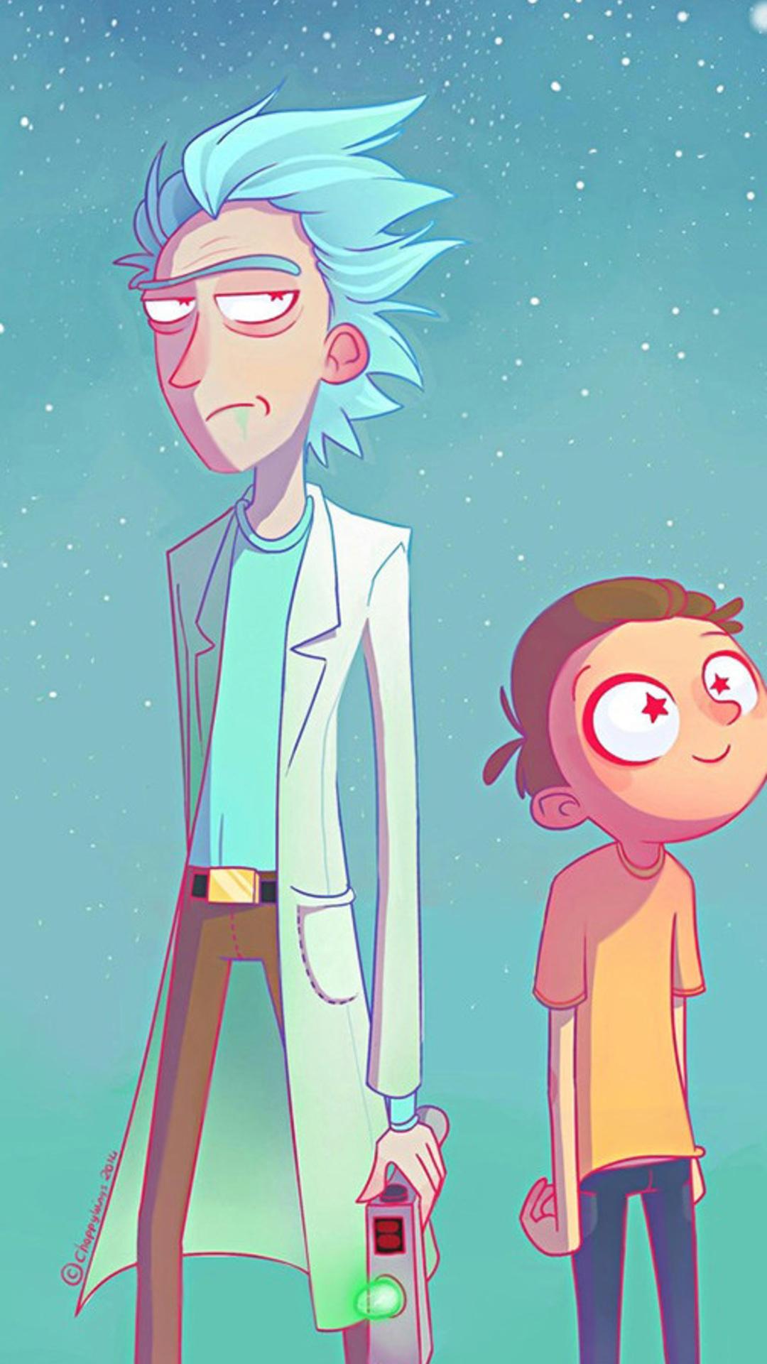 Rick And Morty 4K Iphone 1080X1920 Wallpapers