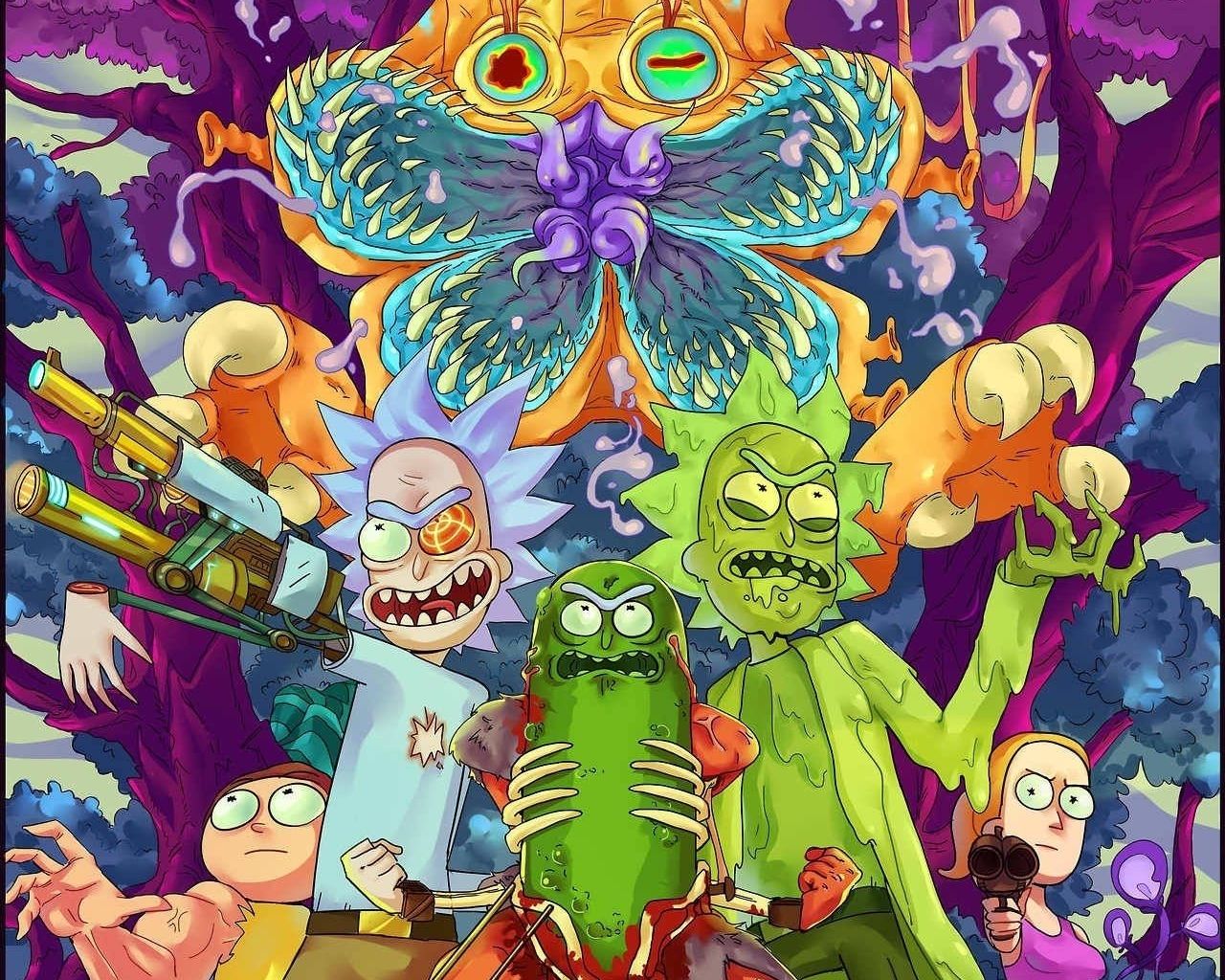 Rick And Morty Aesthetic Wallpapers