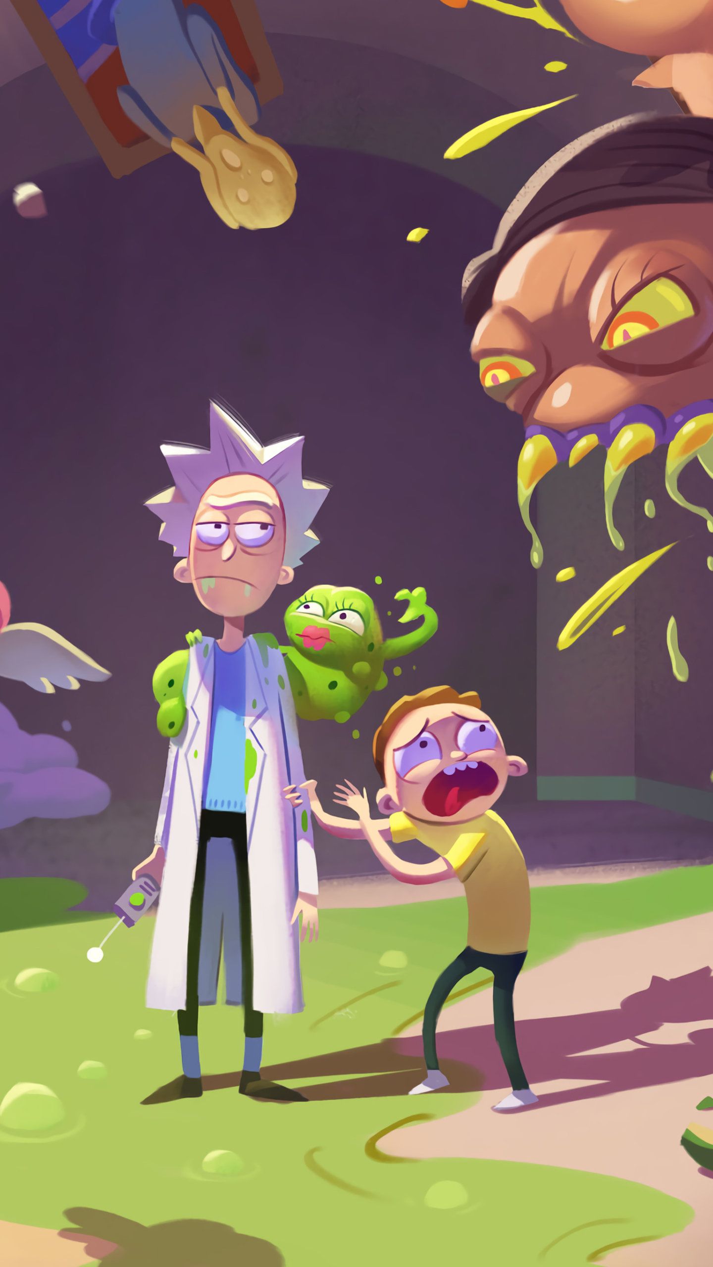 Rick And Morty Aesthetic Ps4 Wallpapers