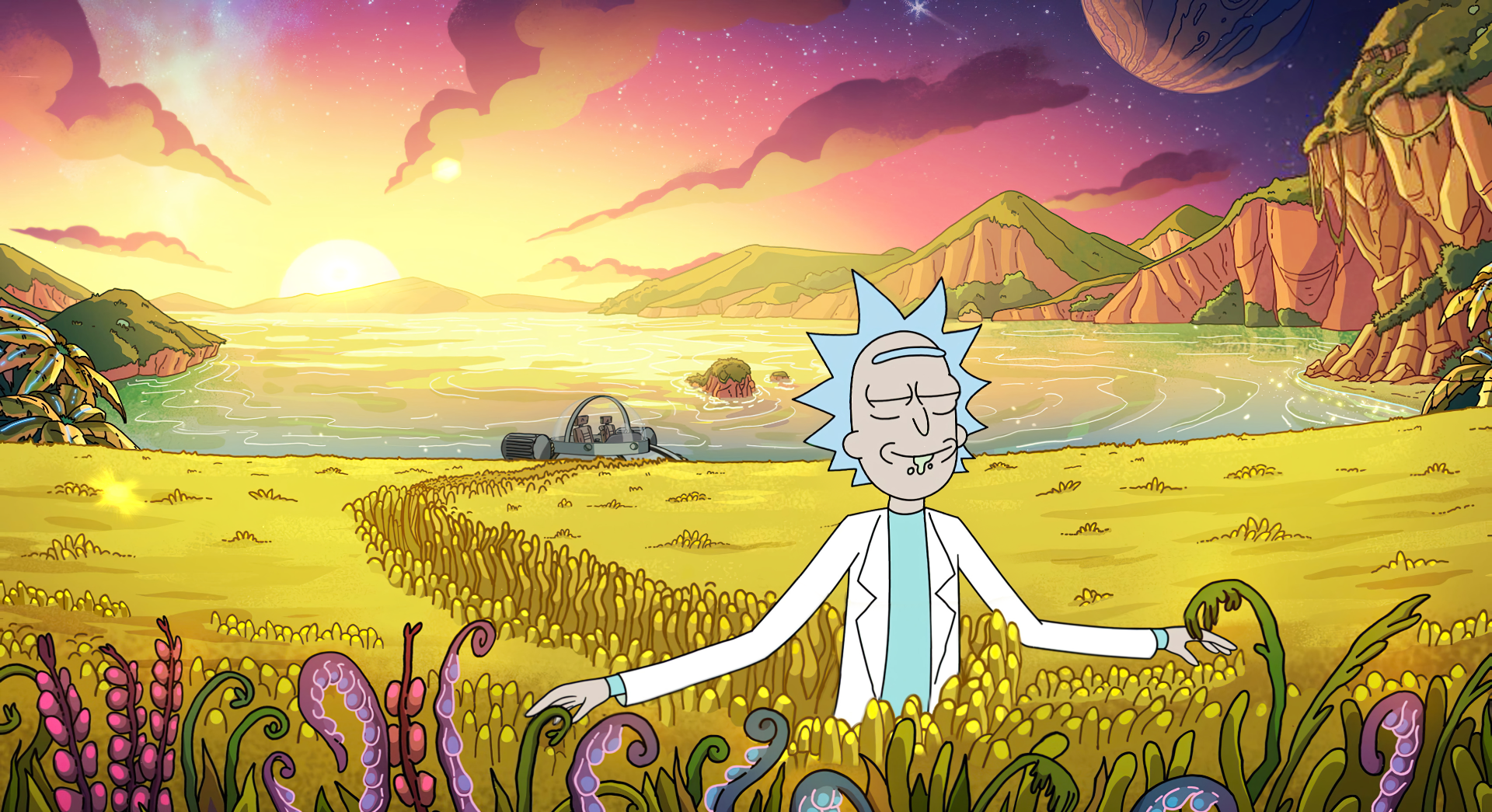 Rick And Morty Breaking Bad Wallpapers