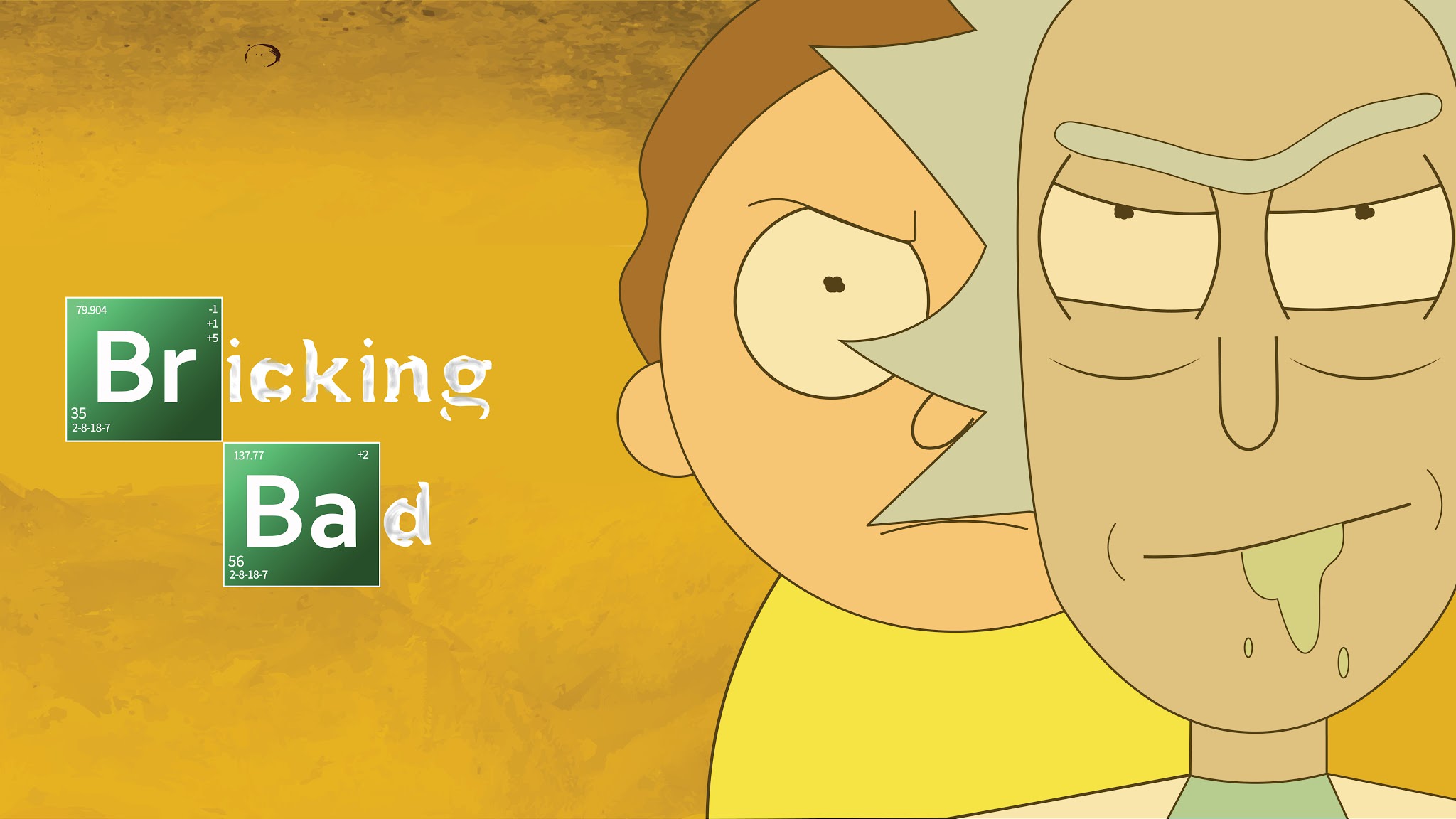 Rick And Morty Breaking Bad Wallpapers