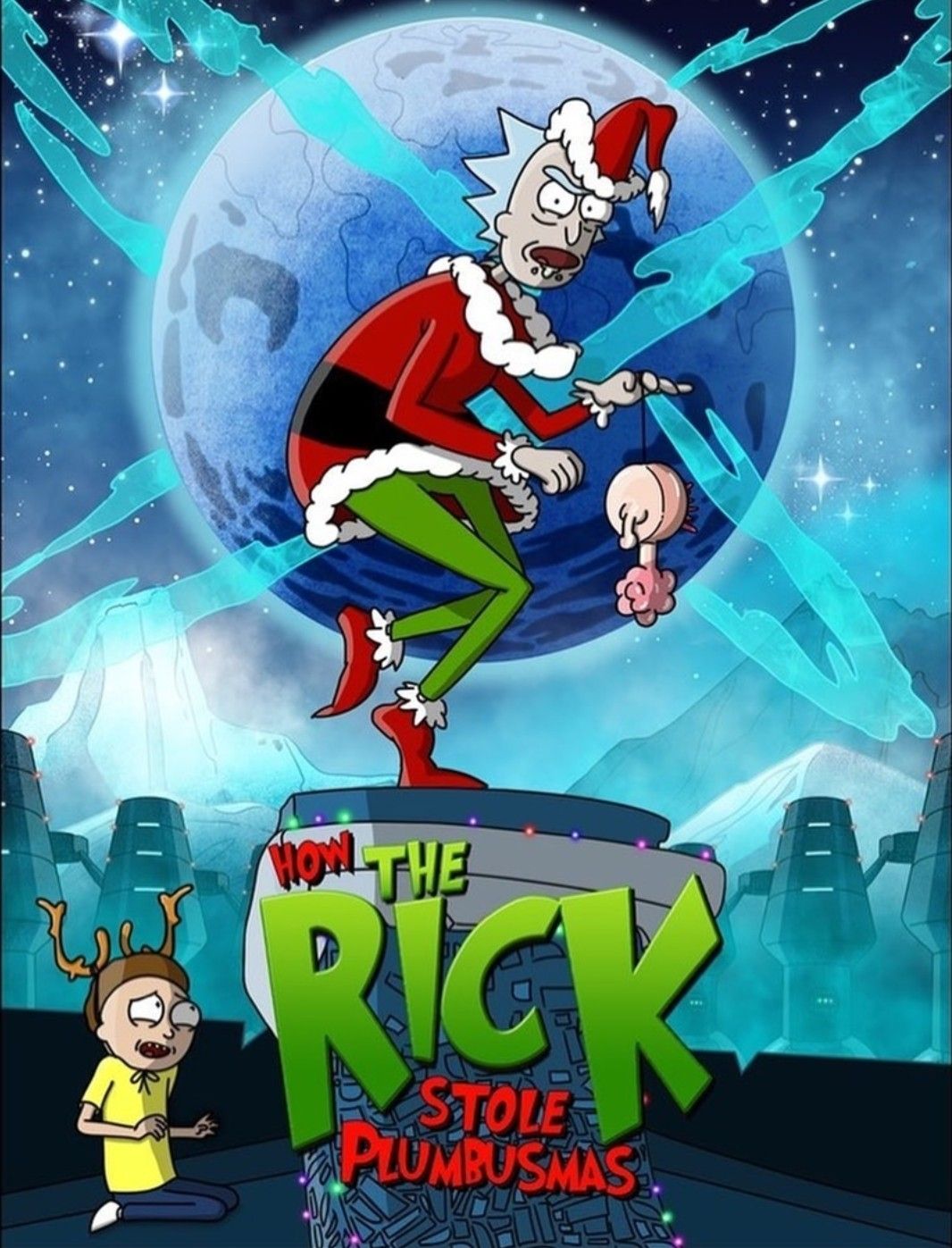 Rick And Morty Christmas Wallpapers