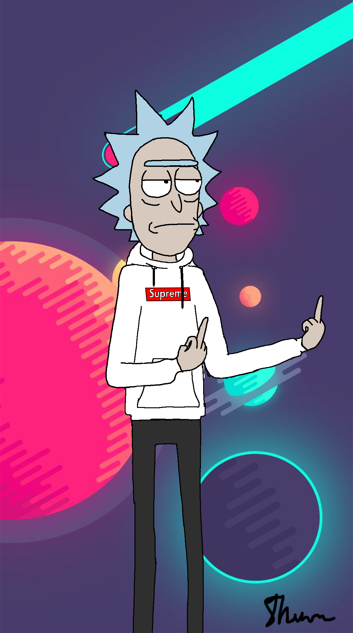 Rick And Morty Hype Wallpapers