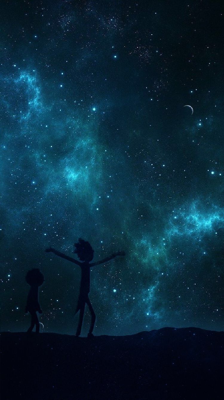 Rick And Morty In Outer Space Wallpapers