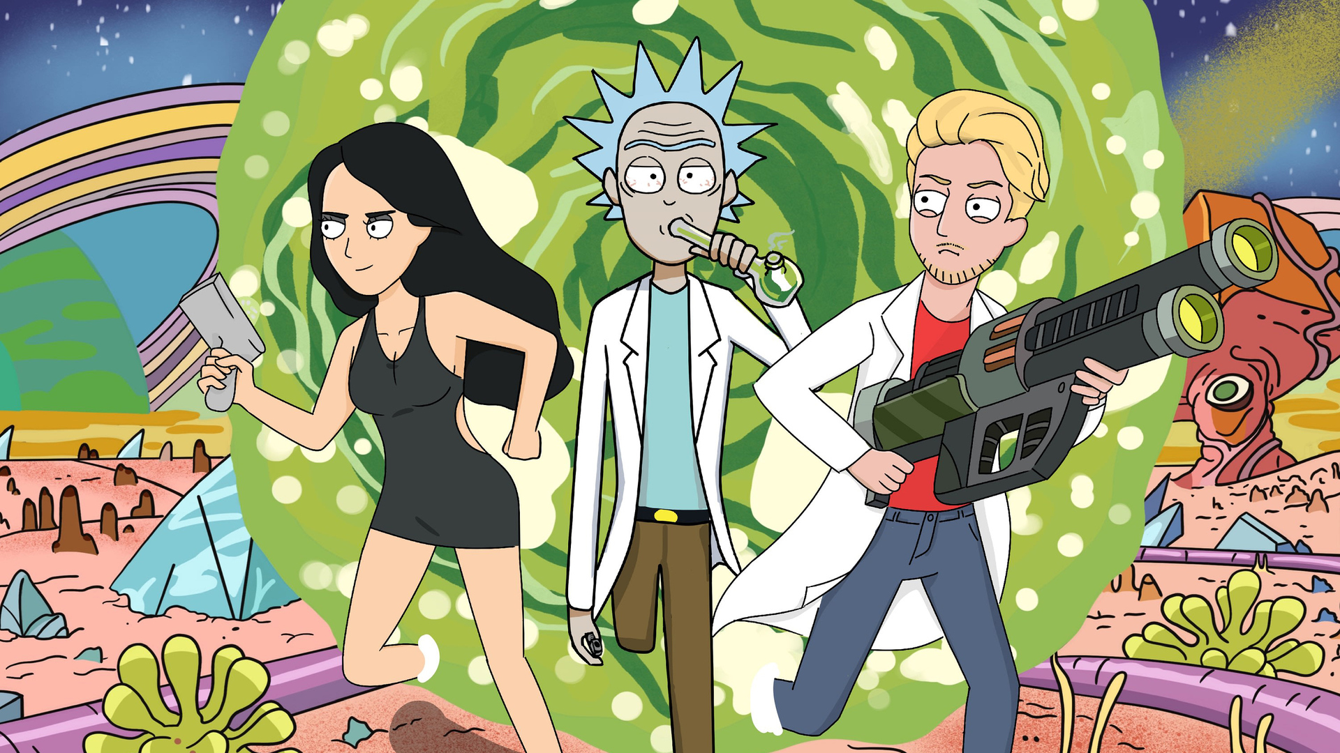 Rick And Morty Laptop Wallpapers