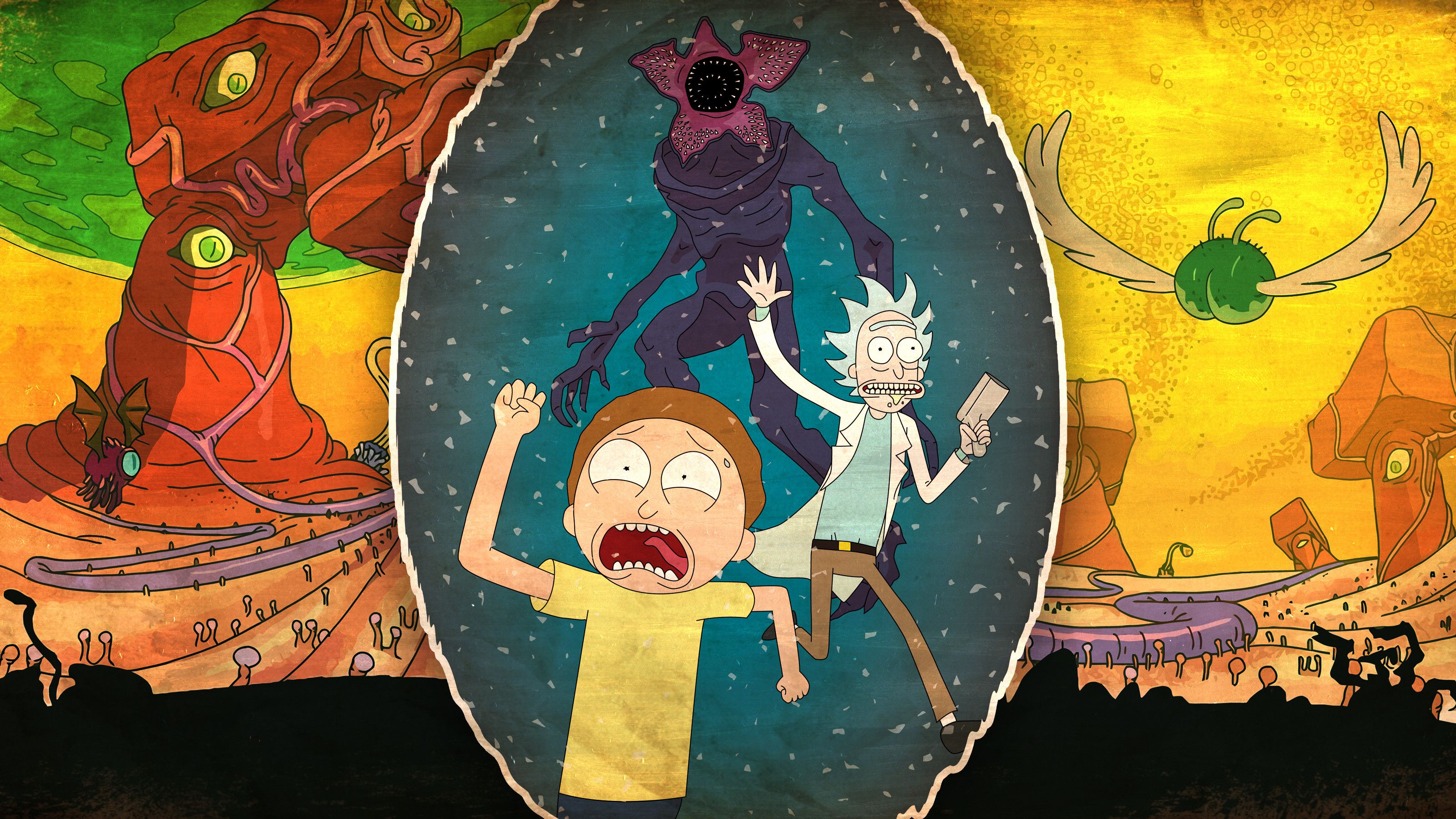 Rick And Morty Laptop Wallpapers