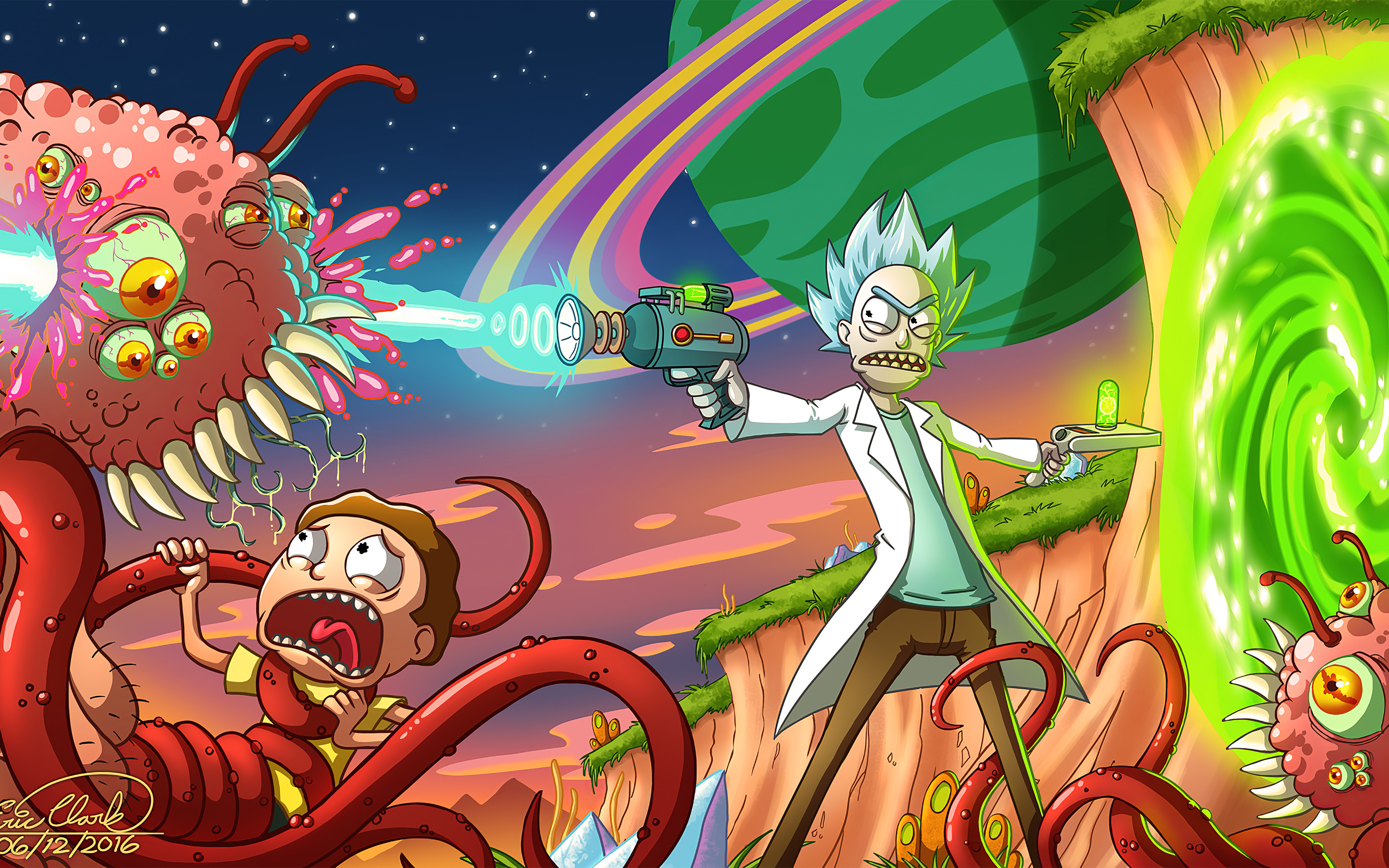 Rick And Morty Macbook Wallpapers
