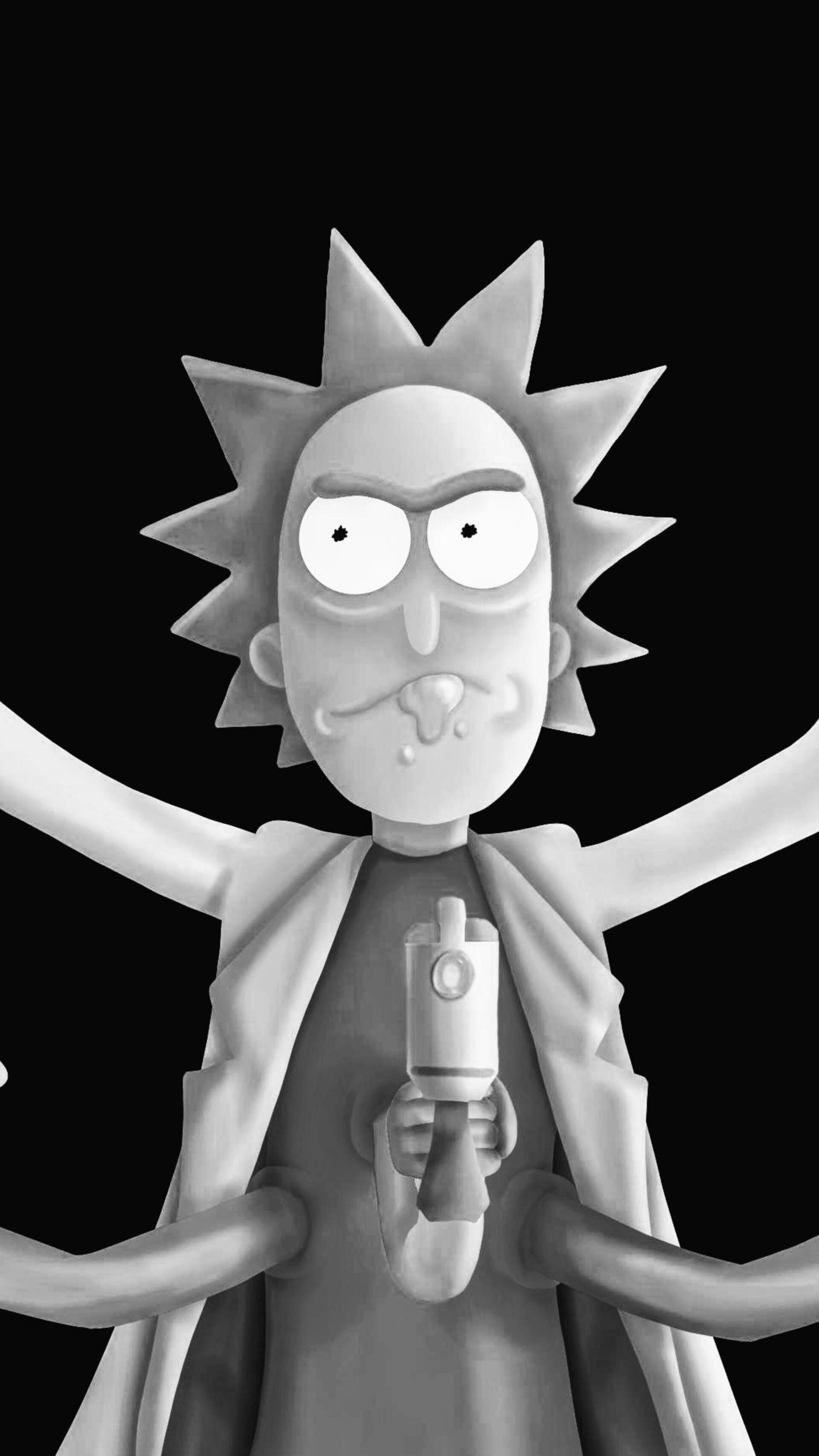 Rick And Morty Middle Finger Wallpapers - Most Popular Rick And Morty