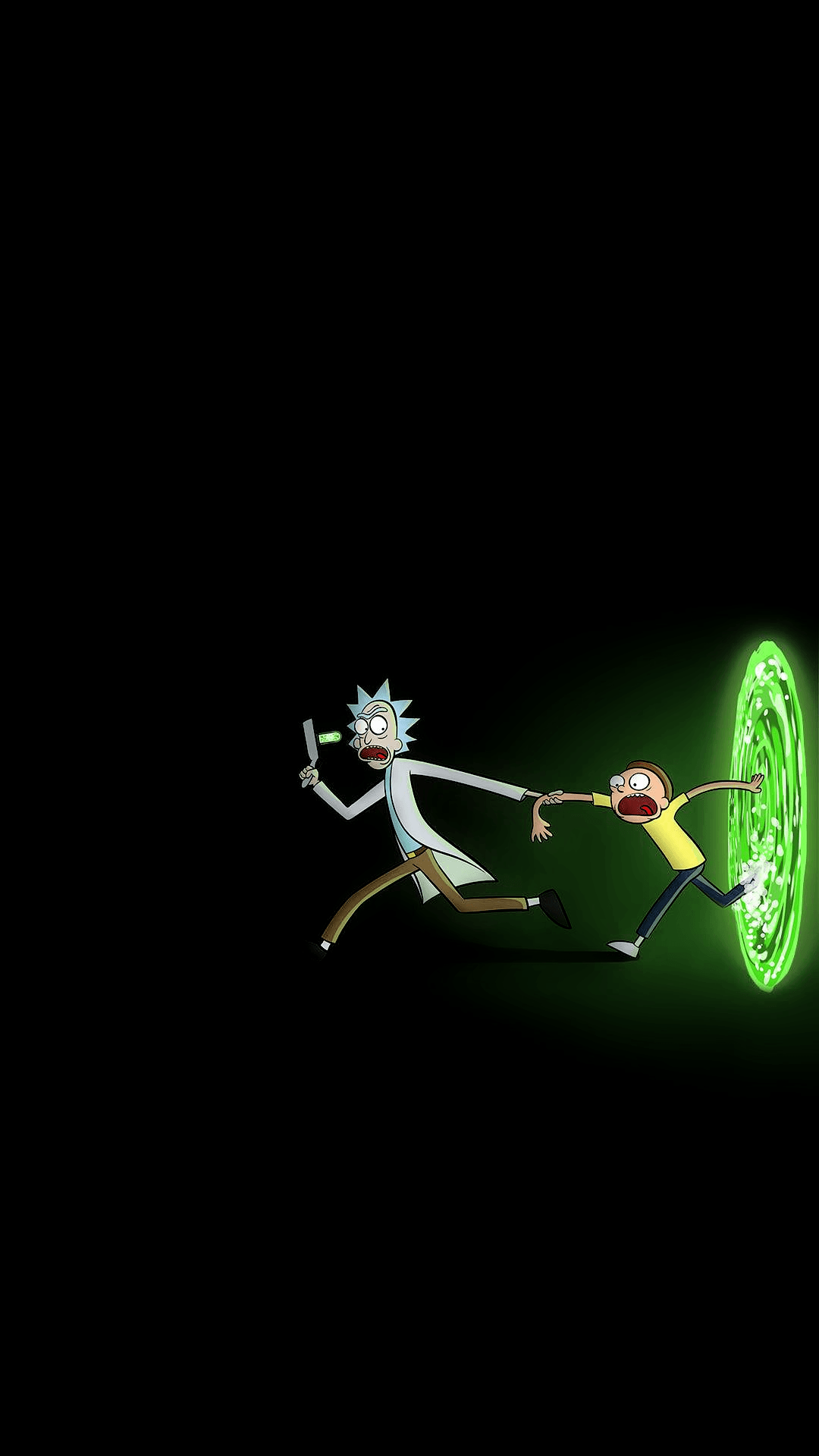 Rick And Morty On The Run Wallpapers