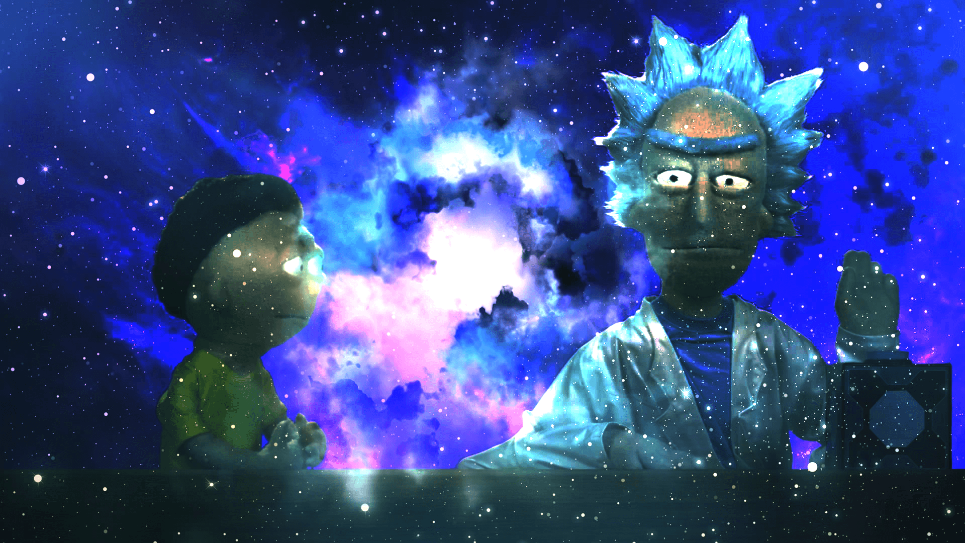 Rick And Morty Outer Space Wallpapers