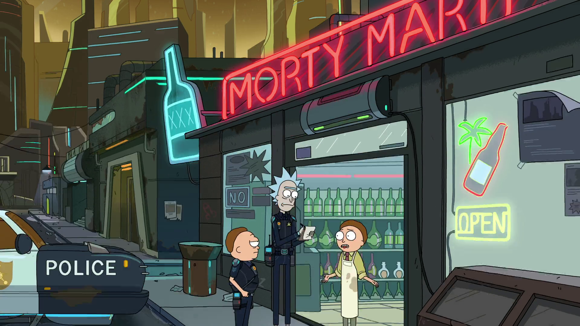 Rick And Morty Pawn Shop Wallpapers
