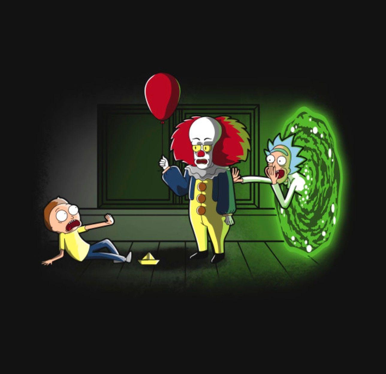 Rick And Morty Pennywise Wallpapers