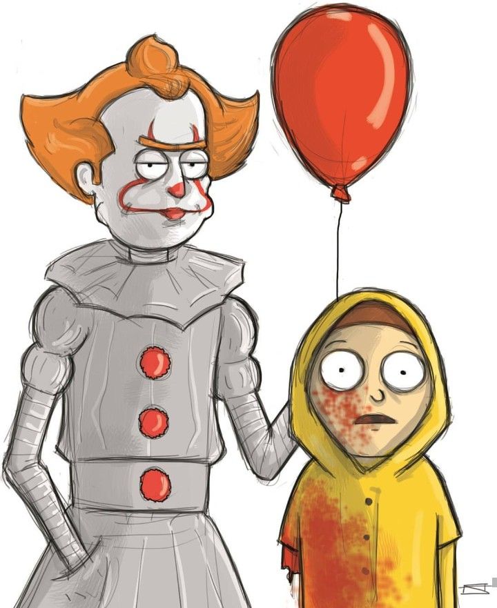 Rick And Morty Pennywise Wallpapers
