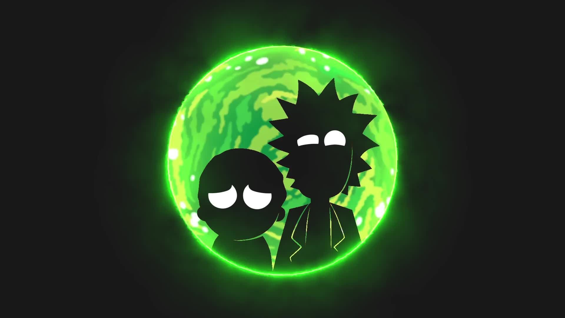 Rick And Morty Portal Wallpapers