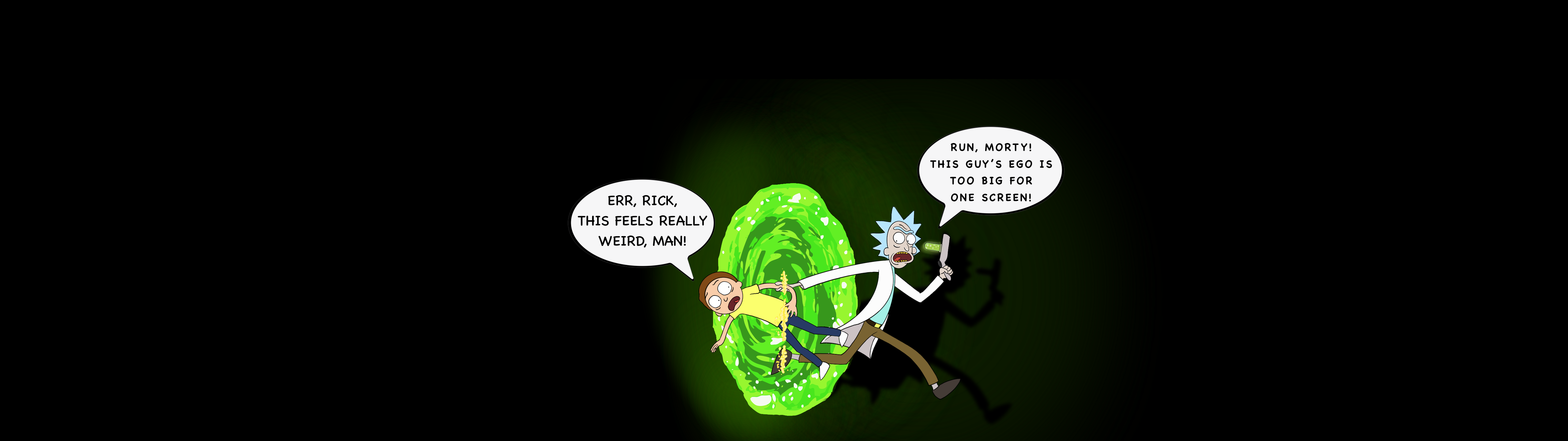 Rick And Morty Portal Wallpapers