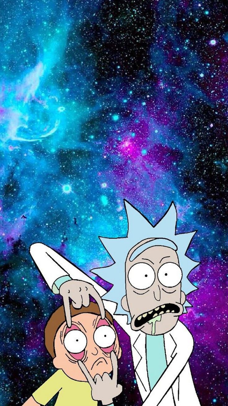 Rick And Morty Retro Wallpapers