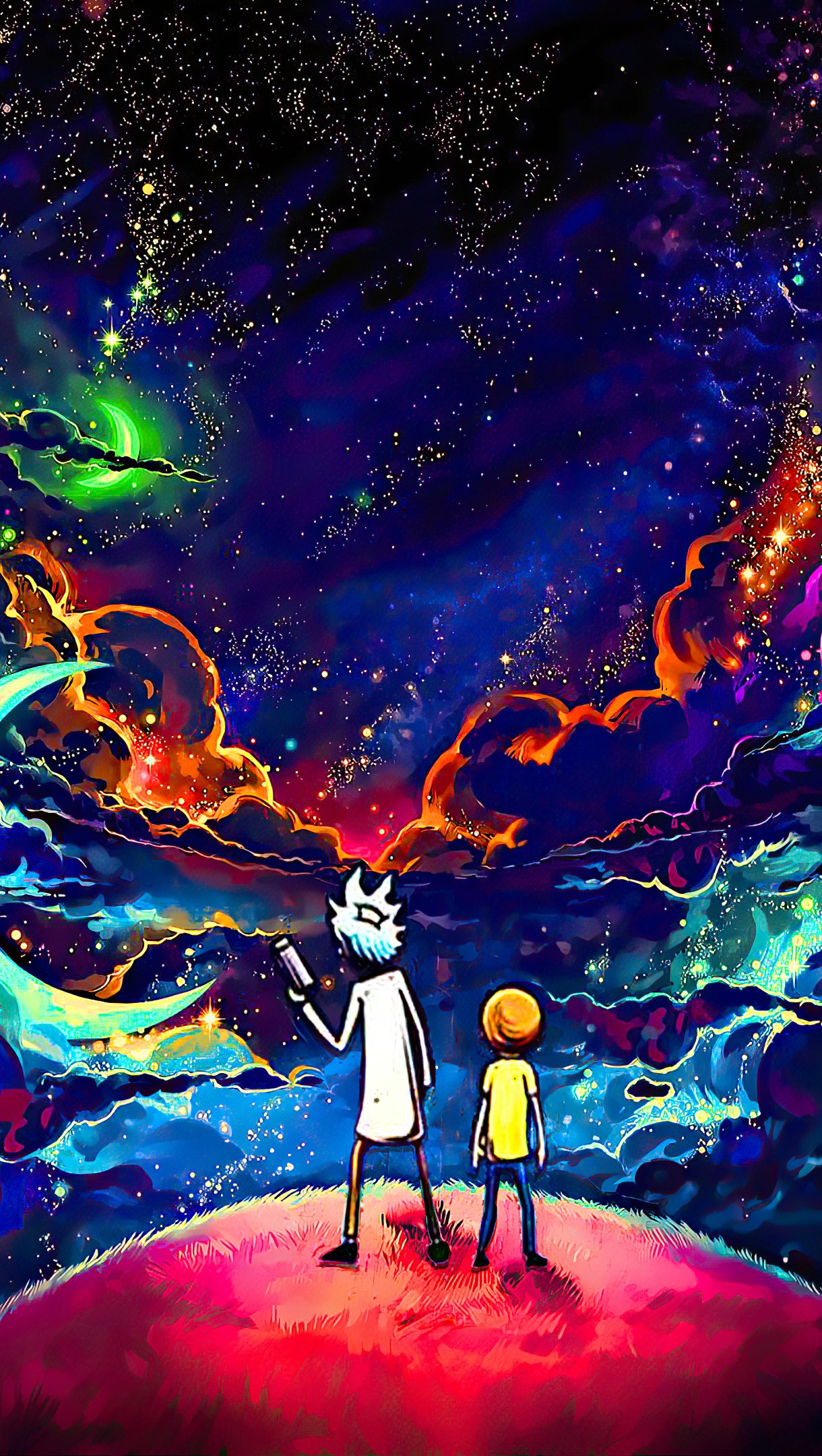 Rick And Morty Space Wallpapers