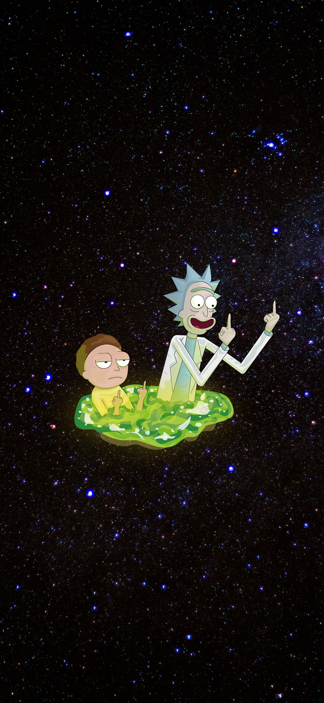 Rick And Morty Space Wallpapers