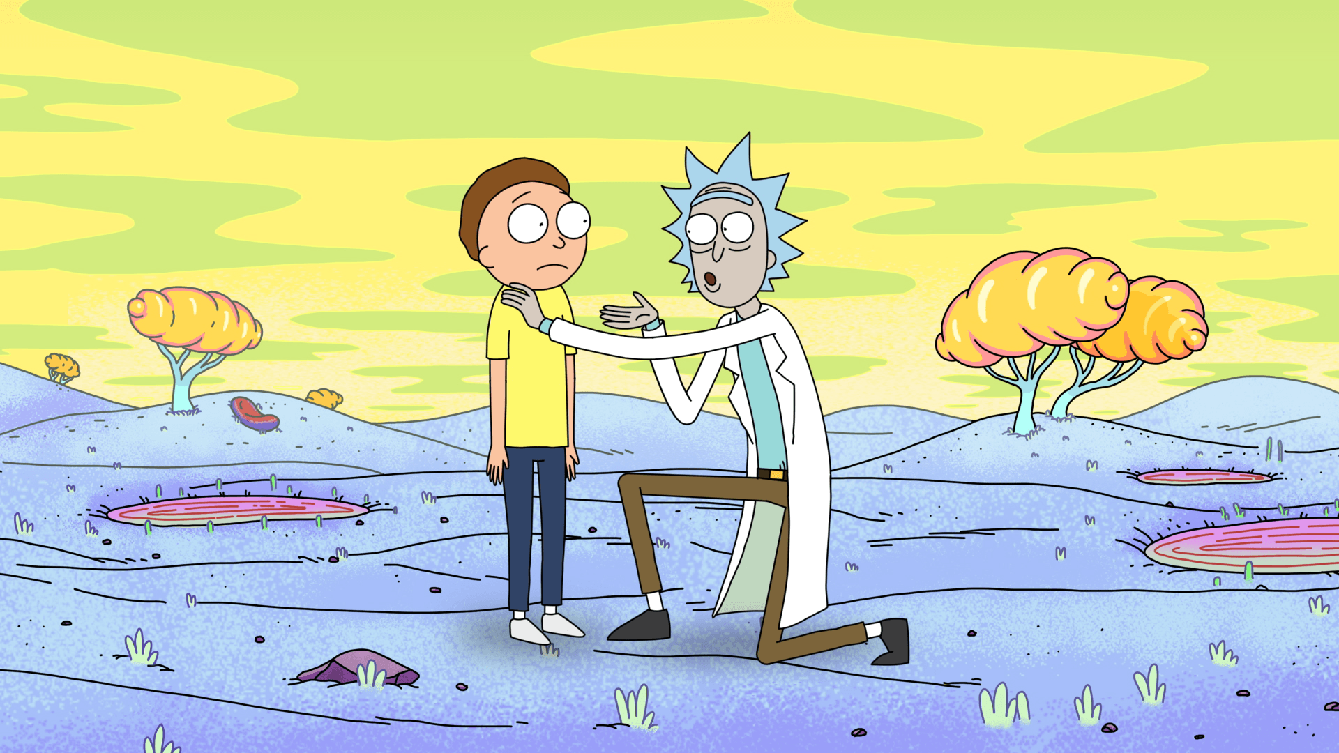 Rick And Morty Space Wallpapers