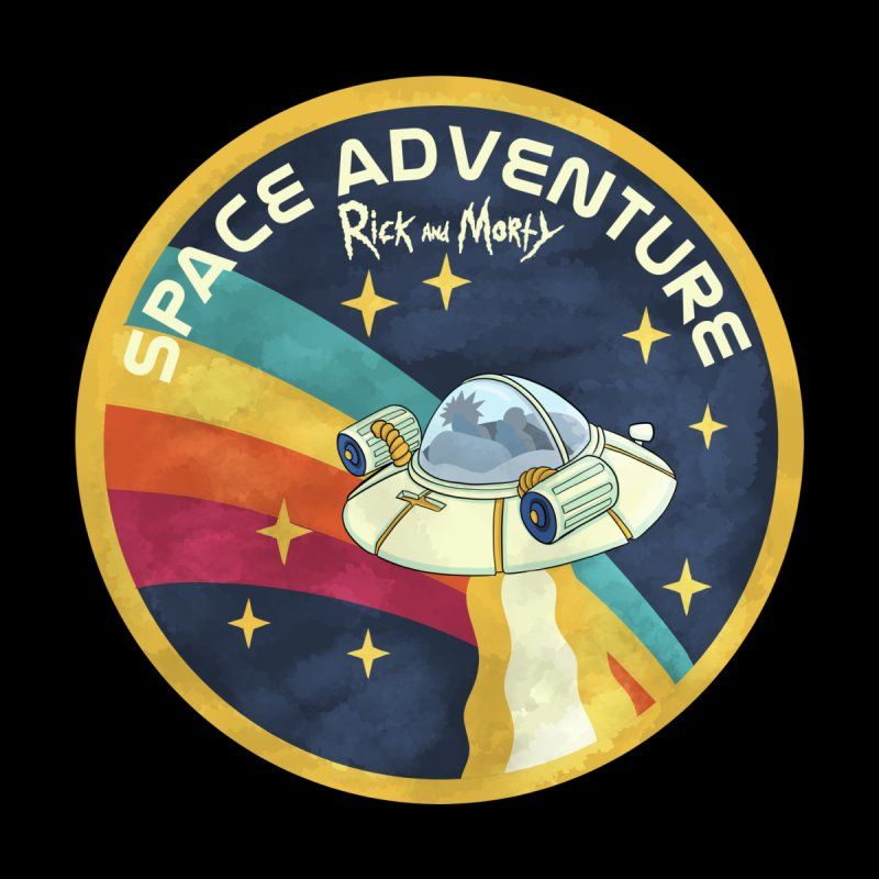 Rick And Morty Space Adventure Wallpapers