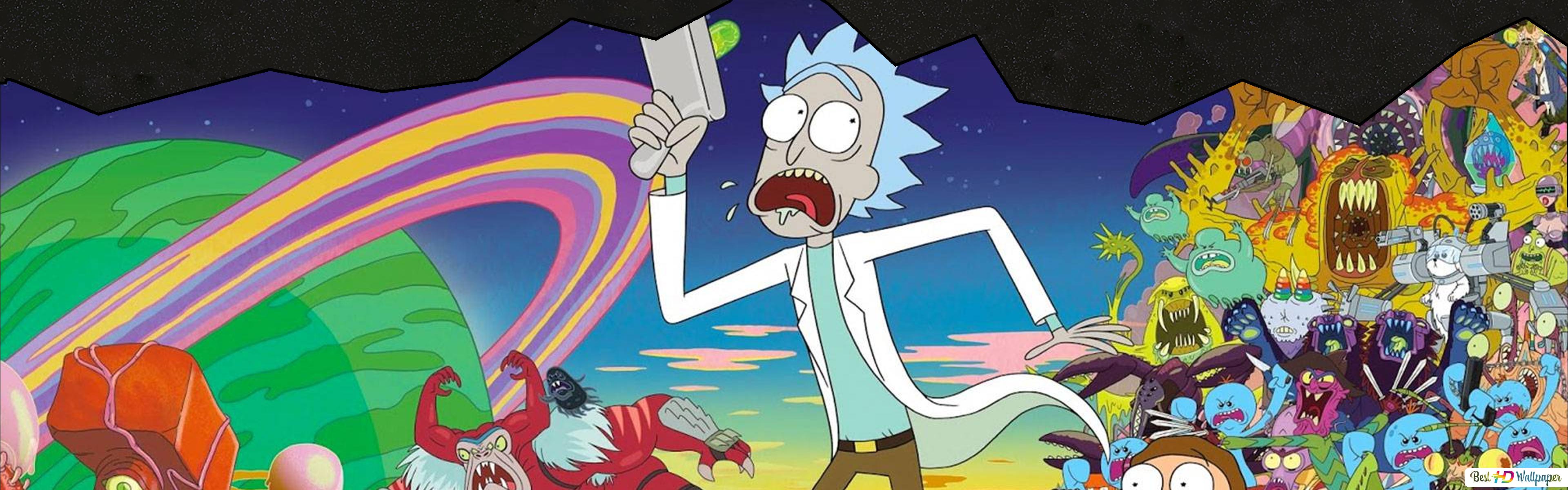 Rick And Morty Supreme Wallpapers