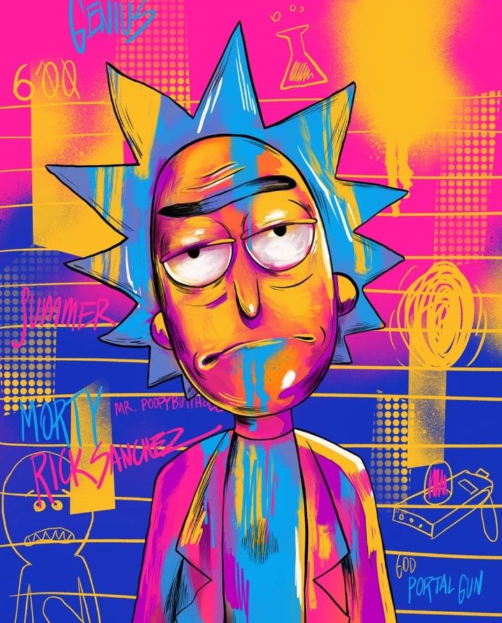 Rick And Morty Trippy Wallpapers