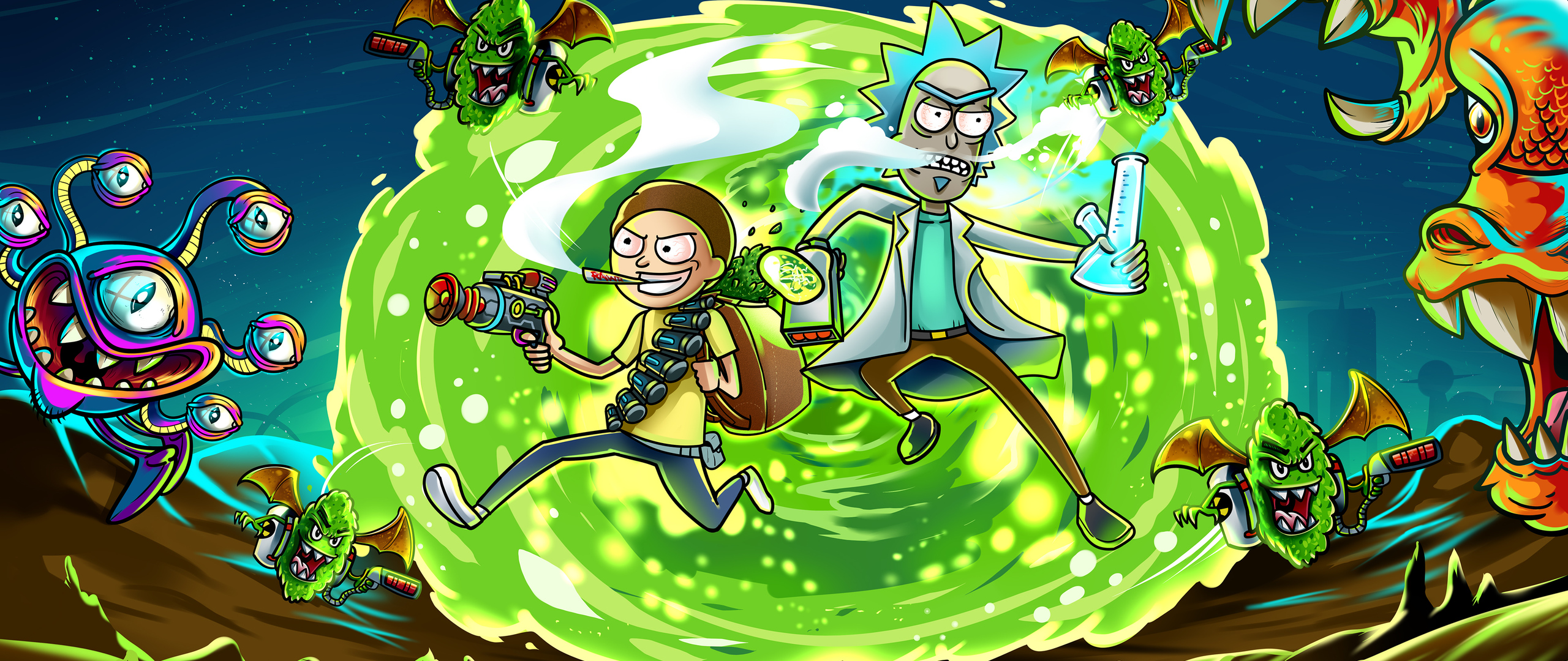 Rick And Morty Ultrawide Wallpapers