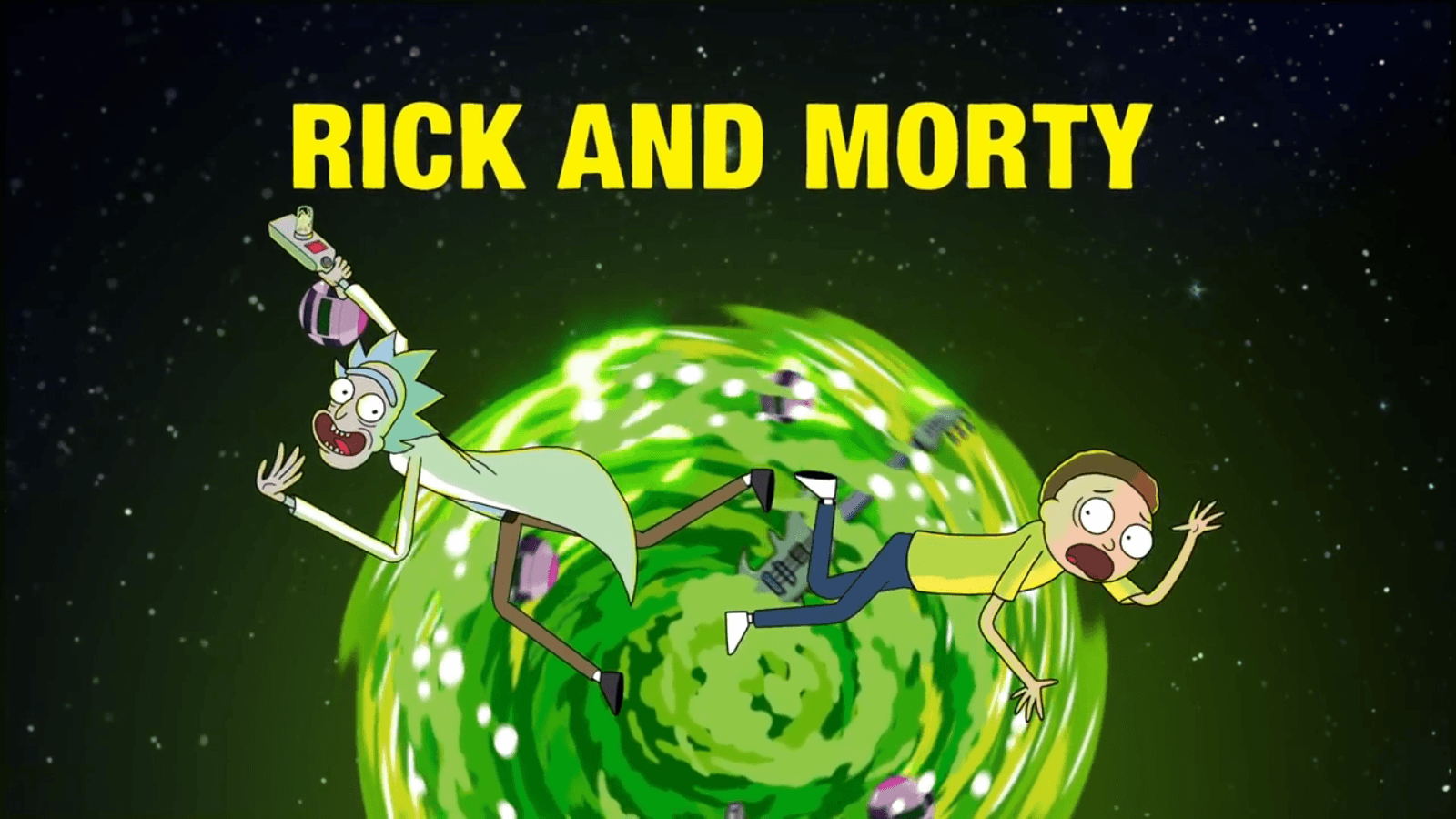 Rick And Morty Vaporwave Desktop Wallpapers