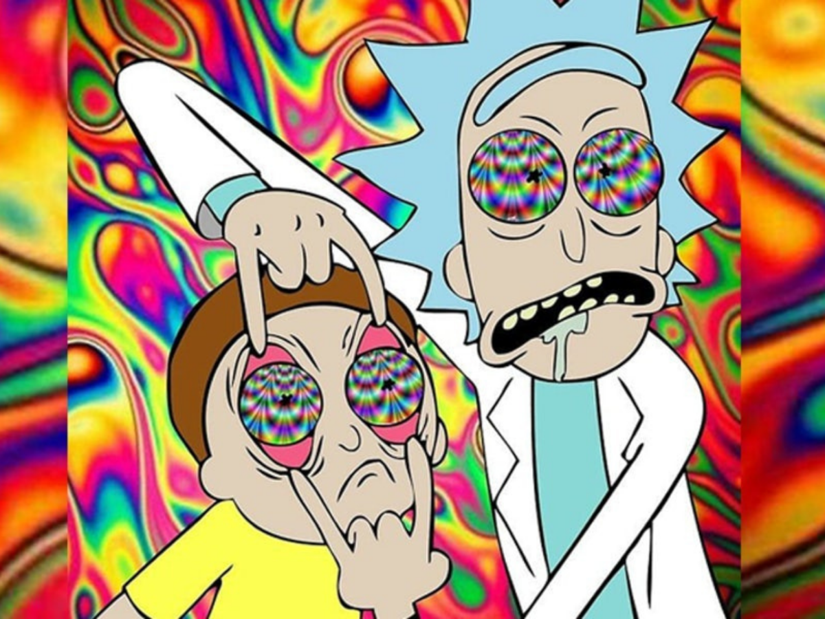 Rick And Morty Weed Wallpapers