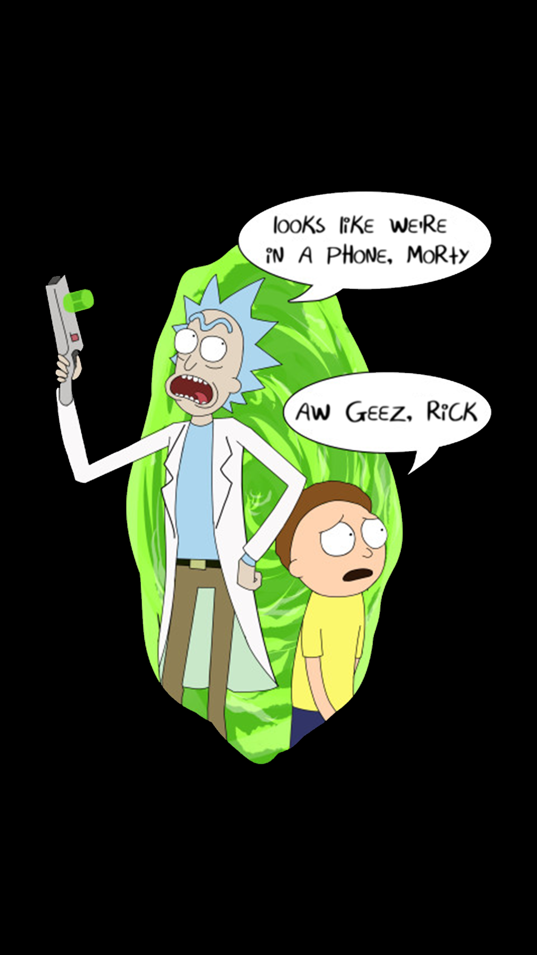 Rick Sanchez Amoled Wallpapers