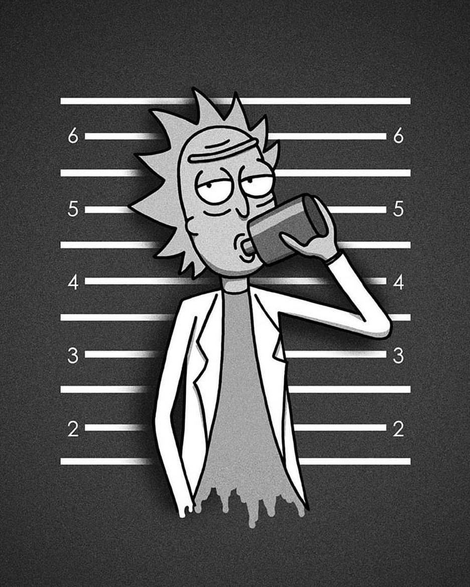 Rick Sanchez Fight In Rick And Morty Wallpapers