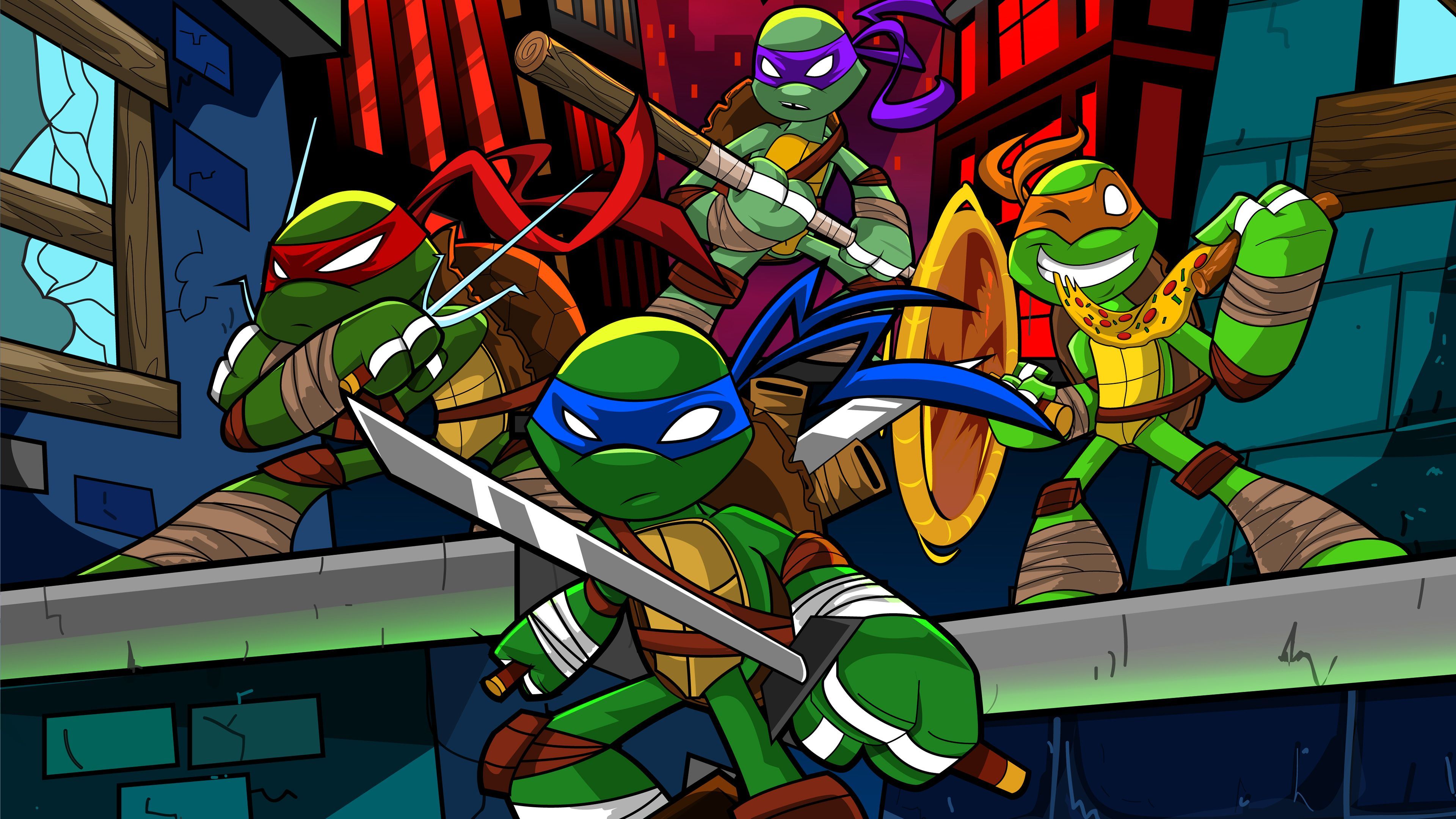 Rise Of The Teenage Mutant Ninja Turtles Wallpapers