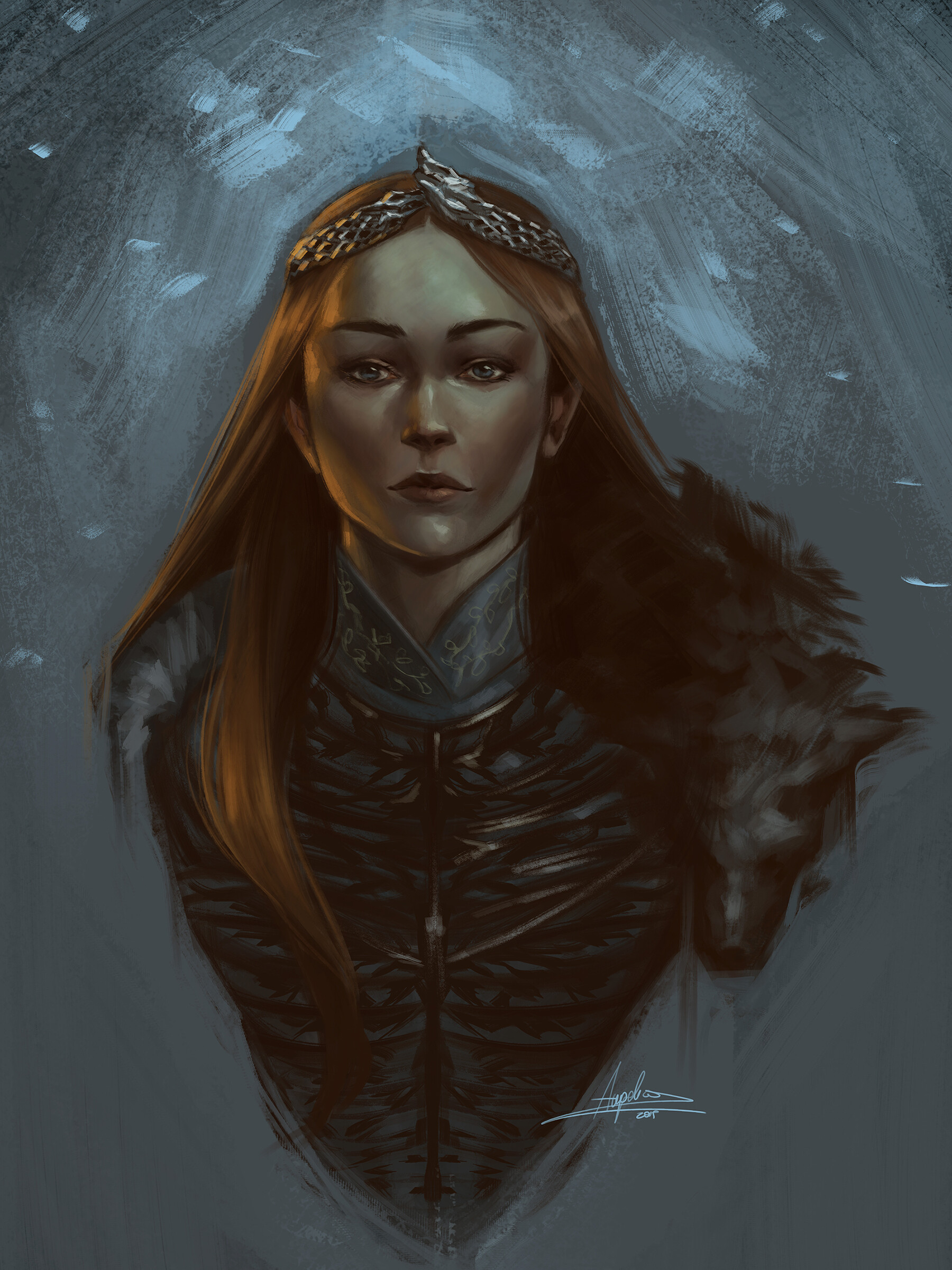 Sansa Stark Queen Of Winterfell Wallpapers