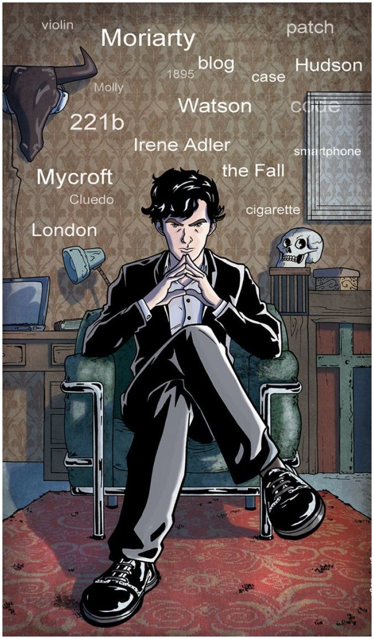 Sherlock Anime Art Wallpapers