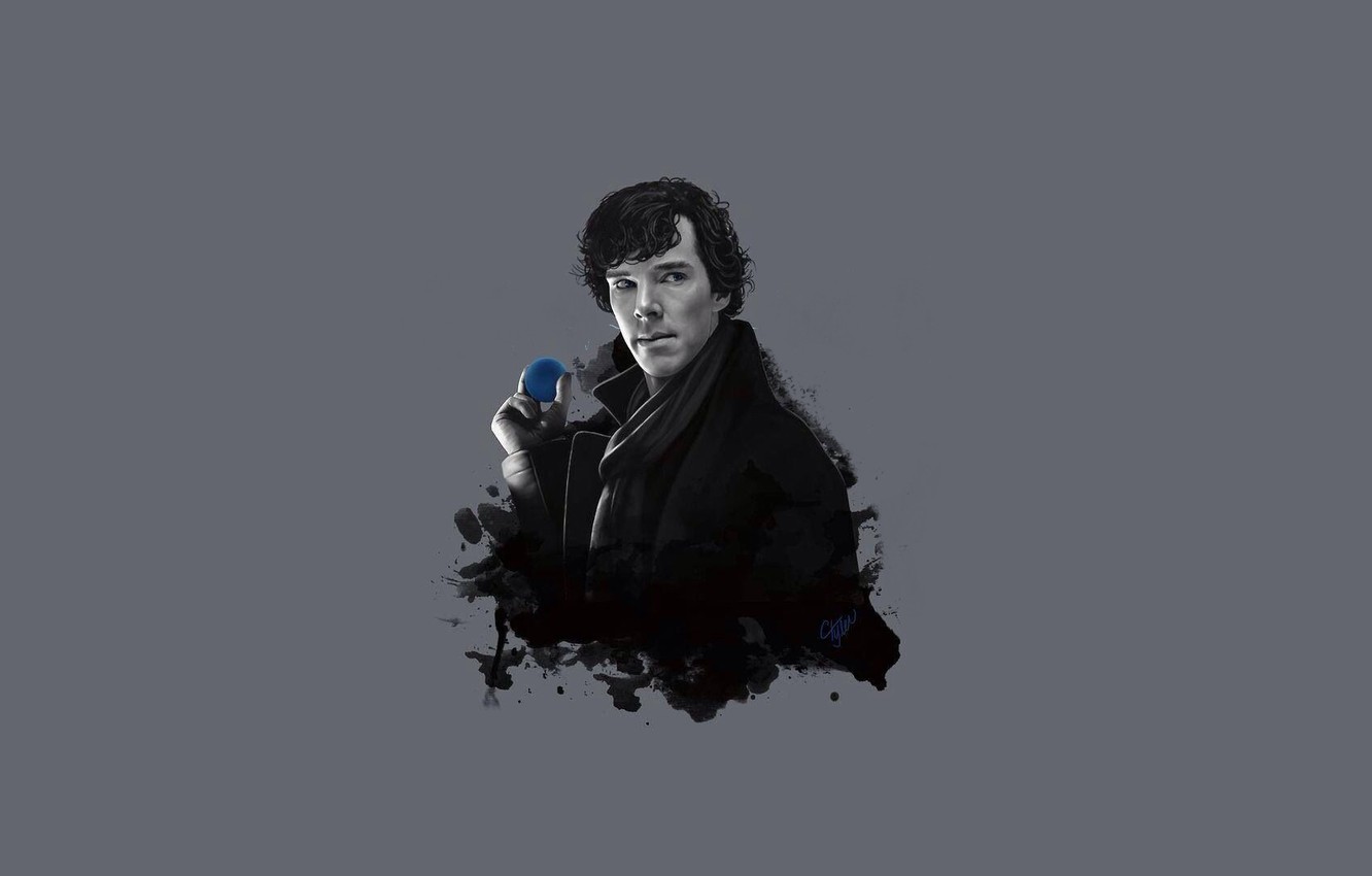 Sherlock Anime Art Wallpapers